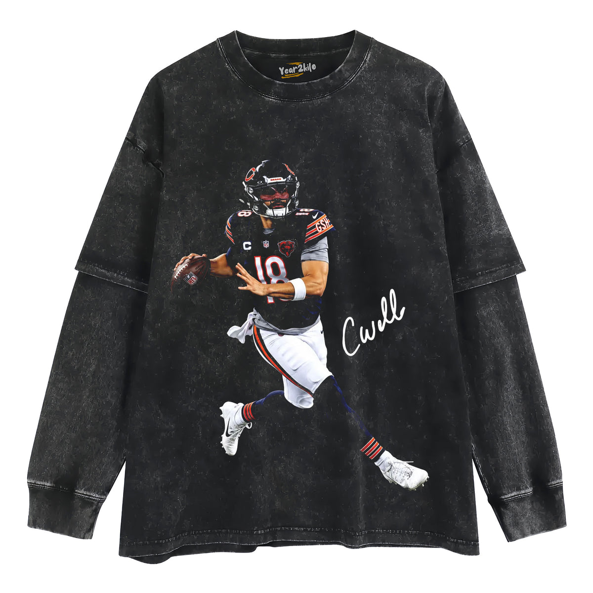 VINTAGE CALEB WILLIAMS FOOTBALL TANK TOP & TEE & LONG SLEEVE & LAYERED LS & HOODIE