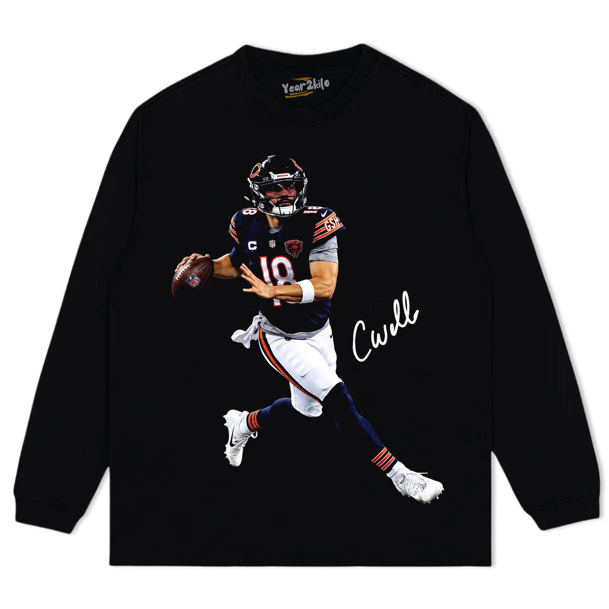 VINTAGE CALEB WILLIAMS FOOTBALL TANK TOP & TEE & LONG SLEEVE & LAYERED LS & HOODIE