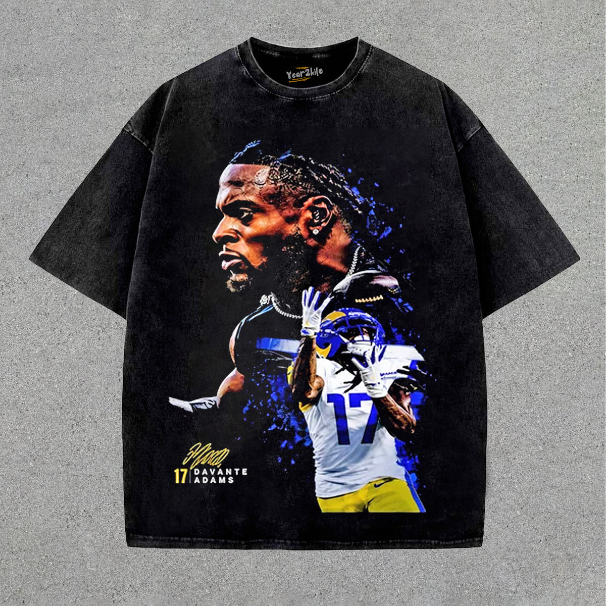 VINTAGE DAVANTE ADAMS FOOTBALL TANK TOP & TEE & LONG SLEEVE & LAYERED LS & HOODIE