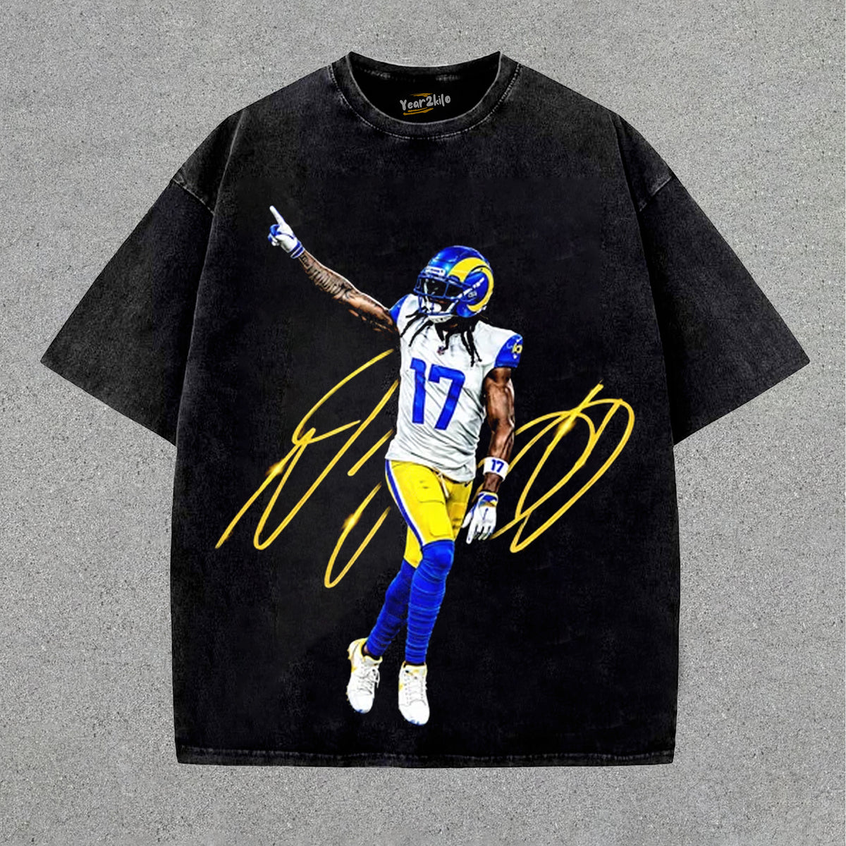 VINTAGE DAVANTE ADAMS FOOTBALL V2 TANK TOP & TEE & LONG SLEEVE & LAYERED LS & HOODIE