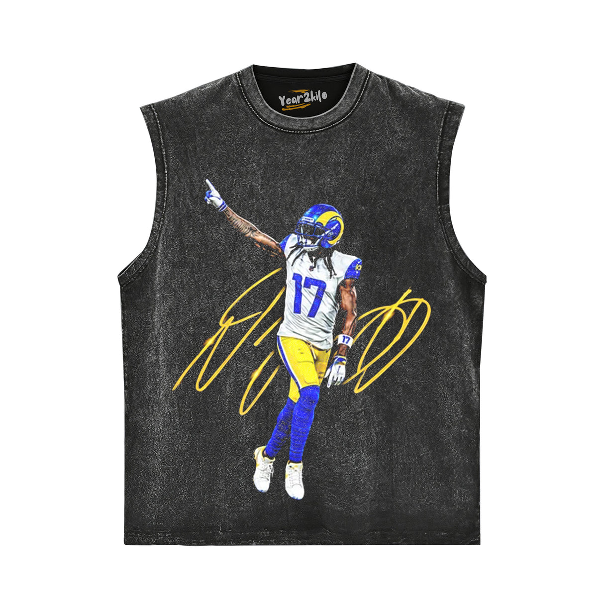 VINTAGE DAVANTE ADAMS FOOTBALL V2 TANK TOP & TEE & LONG SLEEVE & LAYERED LS & HOODIE