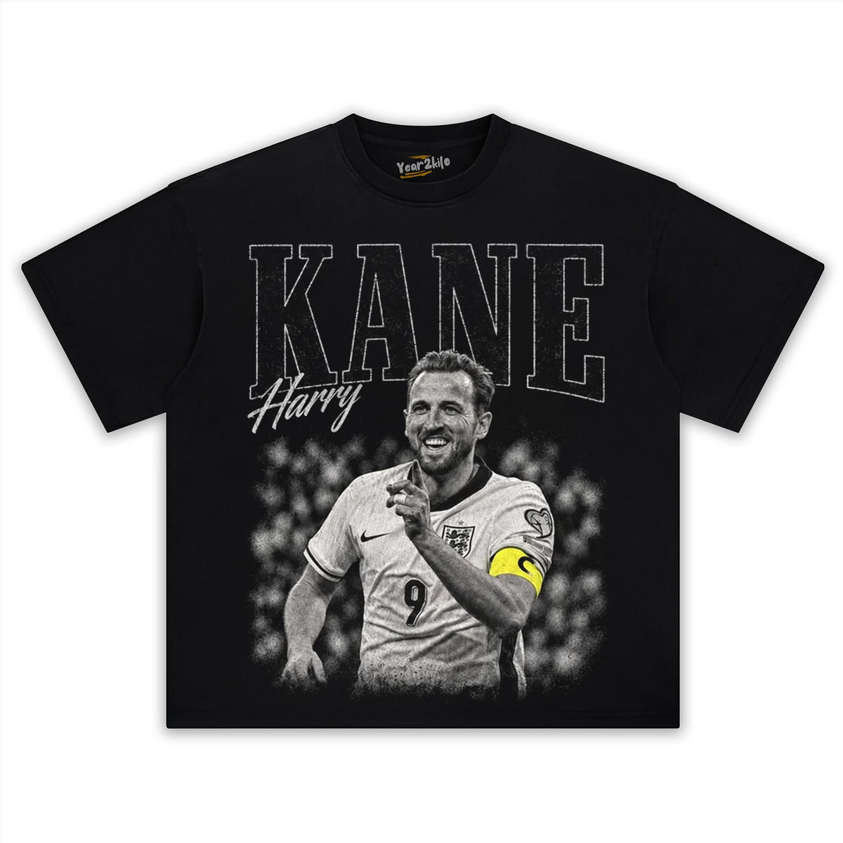 VINTAGE HARRY KANE ENGLAND SOCCER TANK TOP & TEE & LONG SLEEVE & LAYERED LS & HOODIE
