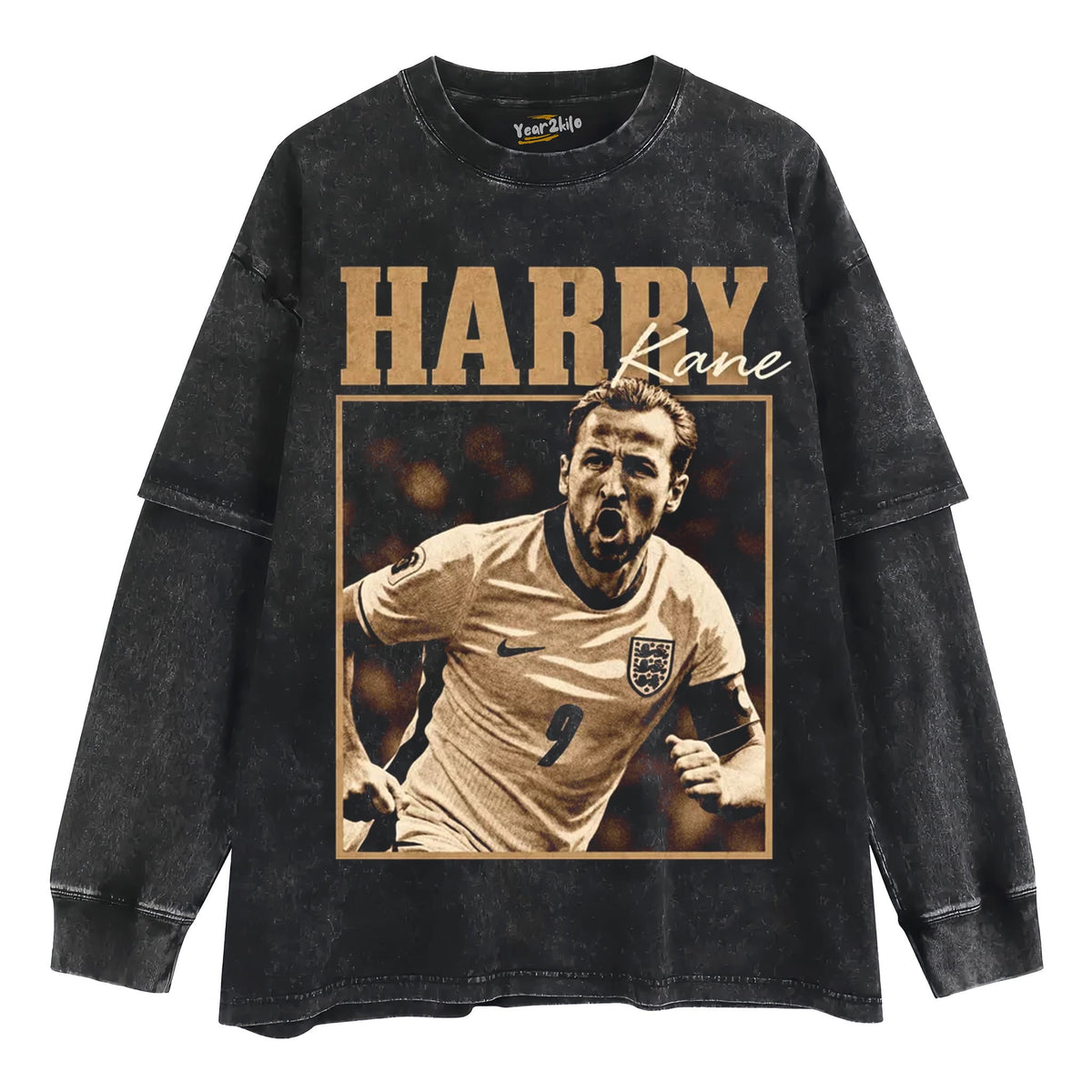 VINTAGE HARRY KANE V2 TANK TOP & TEE & LONG SLEEVE & LAYERED LS & HOODIE