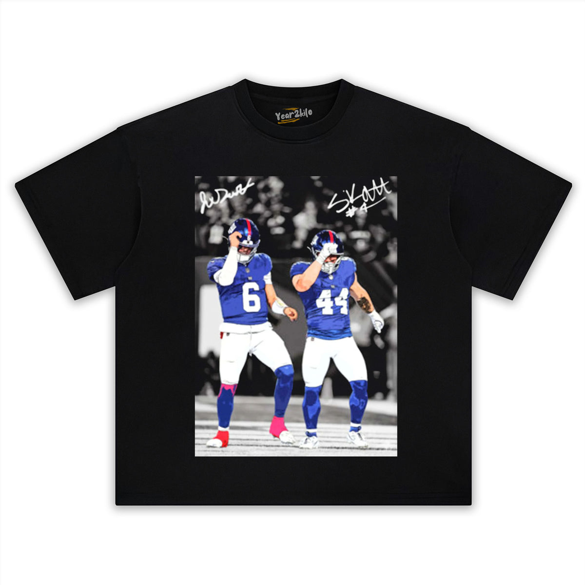 VINTAGE JAXSON DART CAM SKATTEBO THE MOST EXCITING DUO SIGNATURE TEE & LS & HOODIE