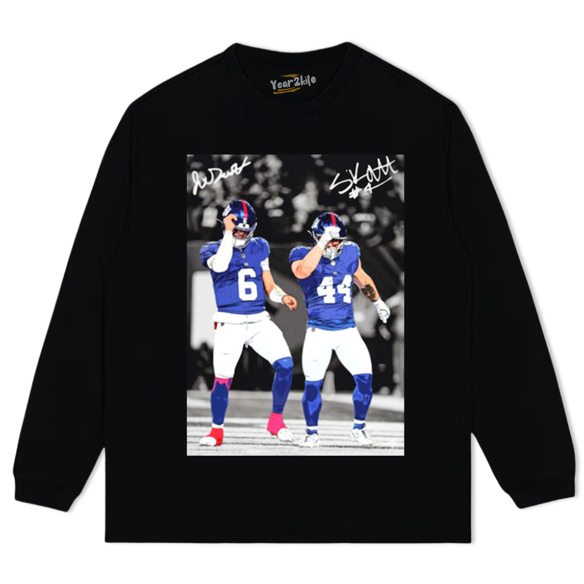 VINTAGE JAXSON DART CAM SKATTEBO THE MOST EXCITING DUO SIGNATURE TEE & LS & HOODIE