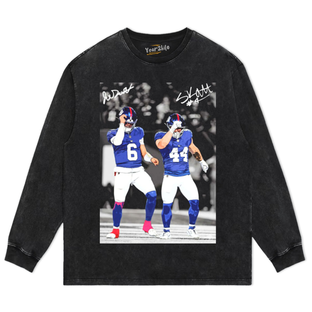 VINTAGE JAXSON DART CAM SKATTEBO THE MOST EXCITING DUO SIGNATURE TEE & LS & HOODIE