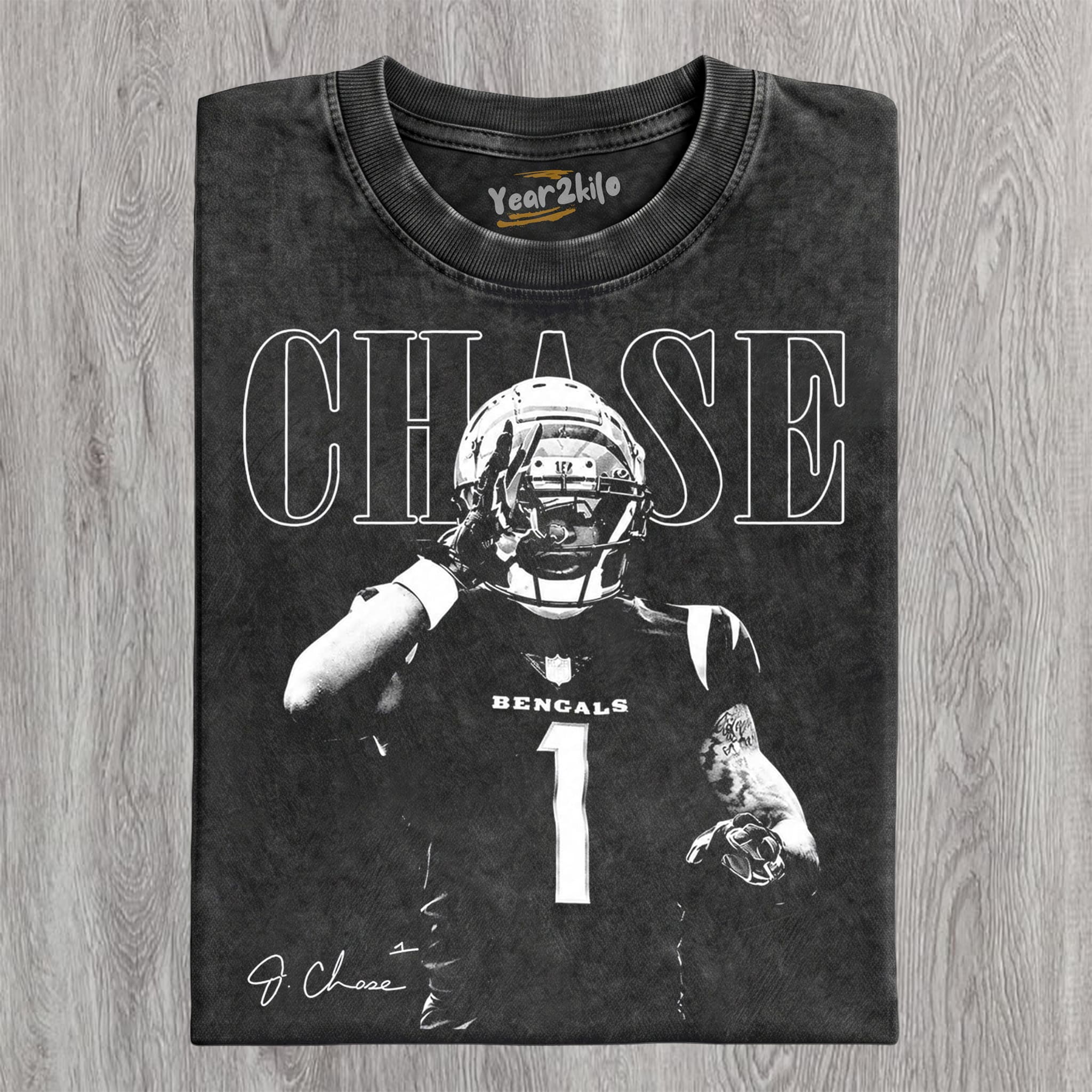 VINTAGE JA’MARR CHASE TANK TOP & TEE & LONG SLEEVE & LAYERED LS & HOODIE