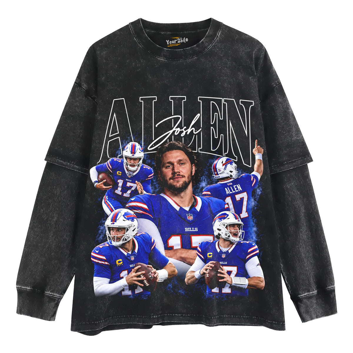 VINTAGE JOSH ALLEN TANK TOP & TEE & LONG SLEEVE & LAYERED LS & HOODIE