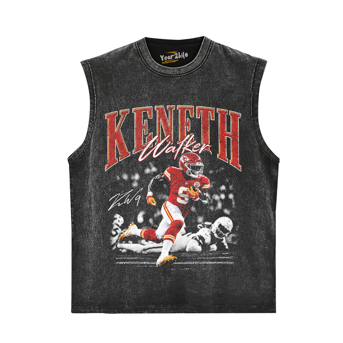 VINTAGE KENNETH WALKER III TANK TOP & TEE & LONG SLEEVE & LAYERED LS & HOODIE