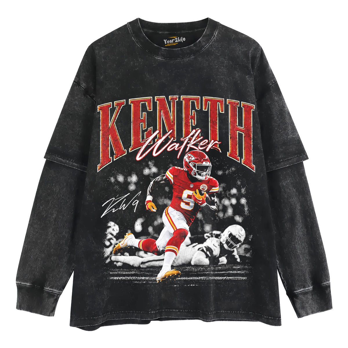 VINTAGE KENNETH WALKER III TANK TOP & TEE & LONG SLEEVE & LAYERED LS & HOODIE