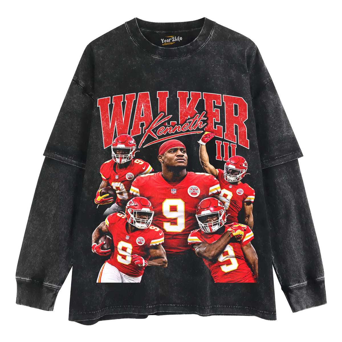 VINTAGE KENNETH WALKER III V2 TANK TOP & TEE & LONG SLEEVE & LAYERED LS & HOODIE