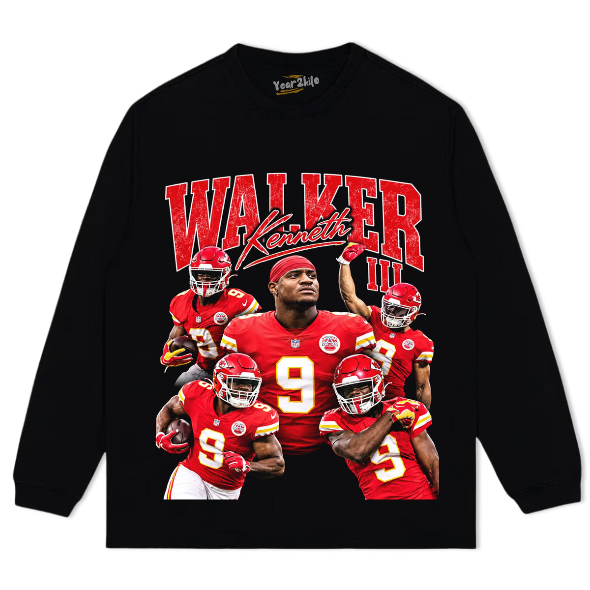 VINTAGE KENNETH WALKER III V2 TANK TOP & TEE & LONG SLEEVE & LAYERED LS & HOODIE