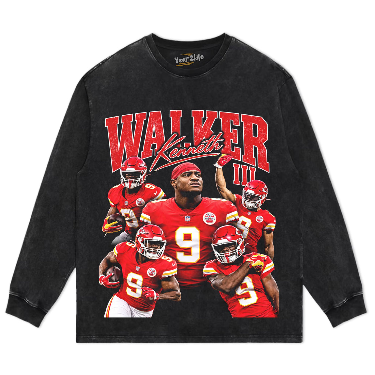 VINTAGE KENNETH WALKER III V2 TANK TOP & TEE & LONG SLEEVE & LAYERED LS & HOODIE