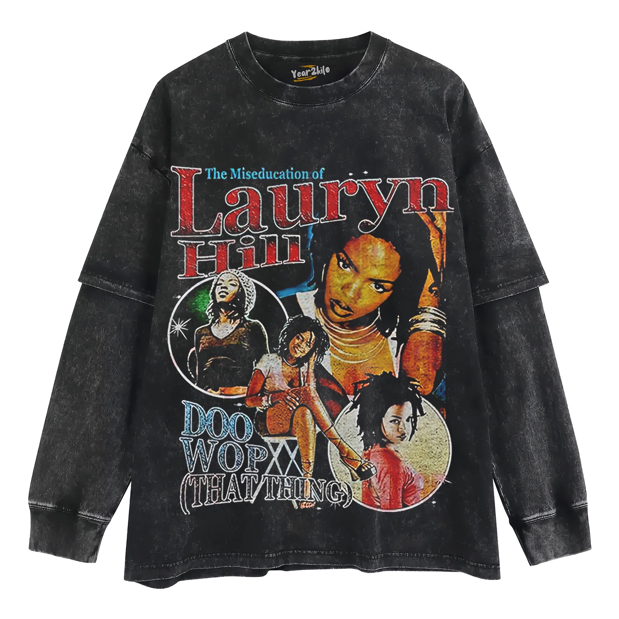 VINTAGE LAURYN HILL V5 TANK TOP & TEE & LONG SLEEVE & LAYERED LS & HOODIE