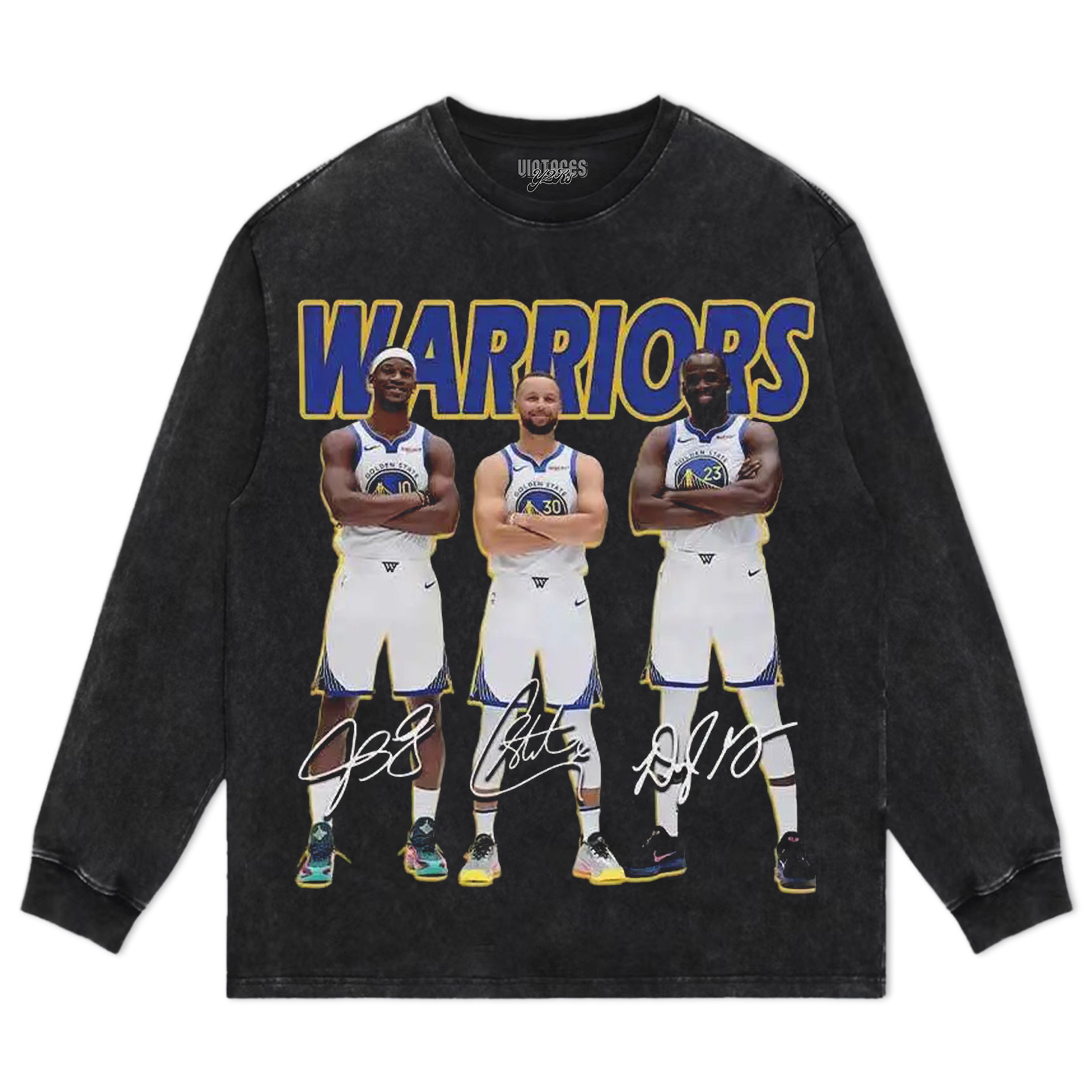 VINTAGE TEE WARRIORS  & LS & HOODIE