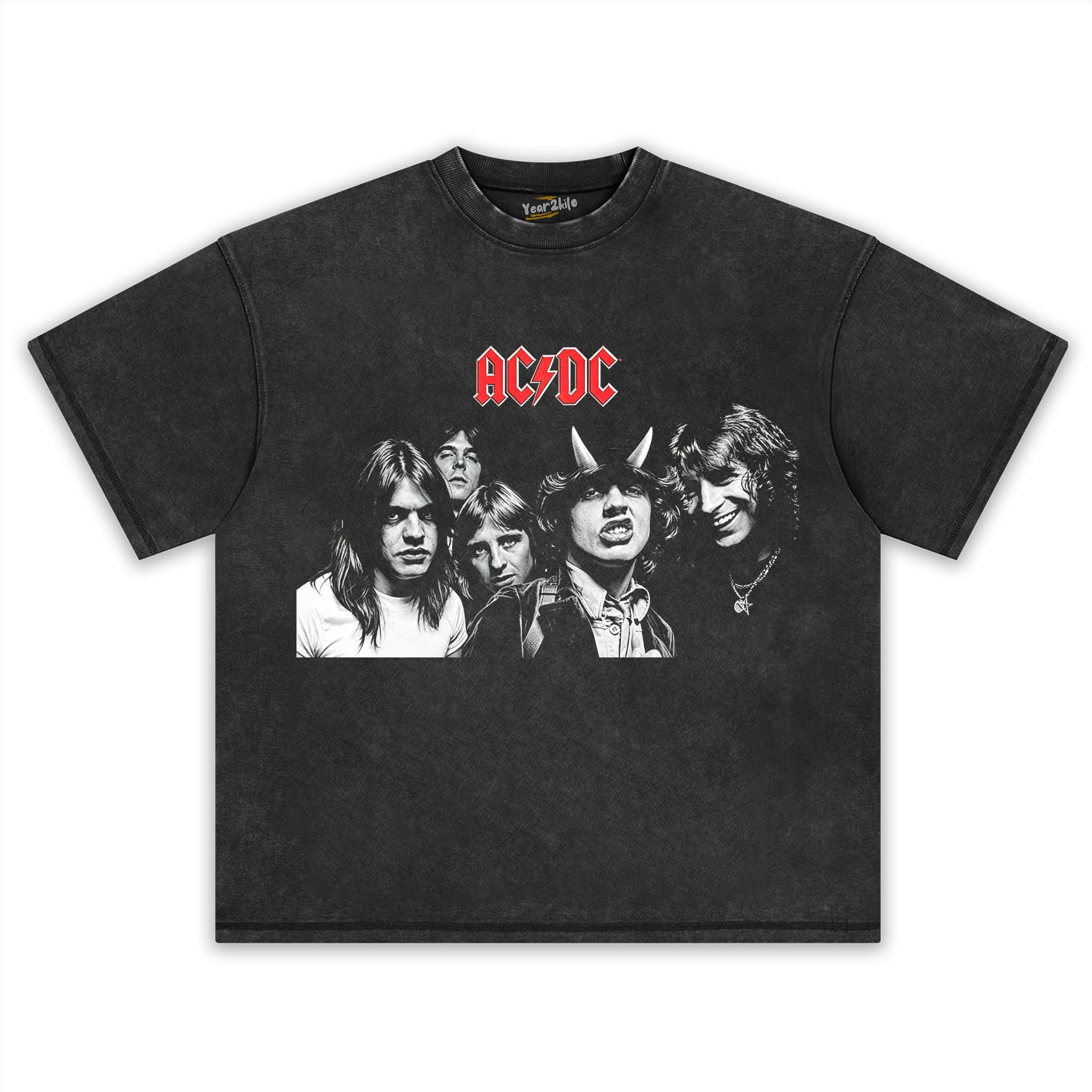 VINTAGE AC/DC V1 TANK TOP & TEE & LONG SLEEVE & LAYERED LS & HOODIE