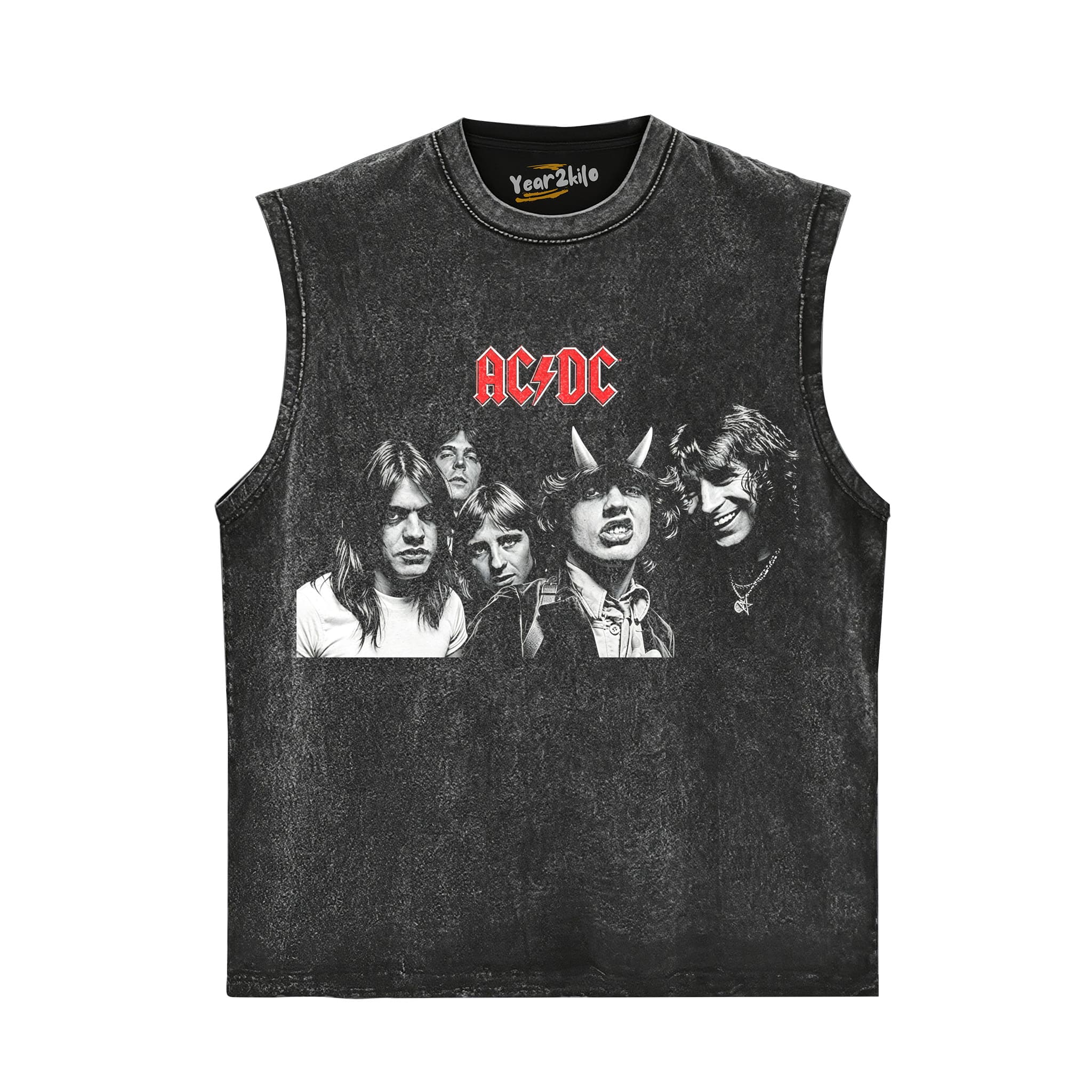 VINTAGE AC/DC V1 TANK TOP & TEE & LONG SLEEVE & LAYERED LS & HOODIE
