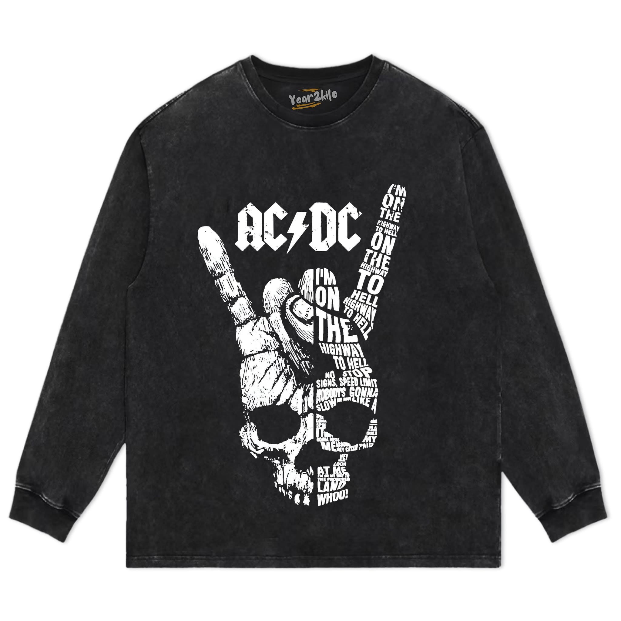 VINTAGE AC/DC V2 TANK TOP & TEE & LONG SLEEVE & LAYERED LS & HOODIE
