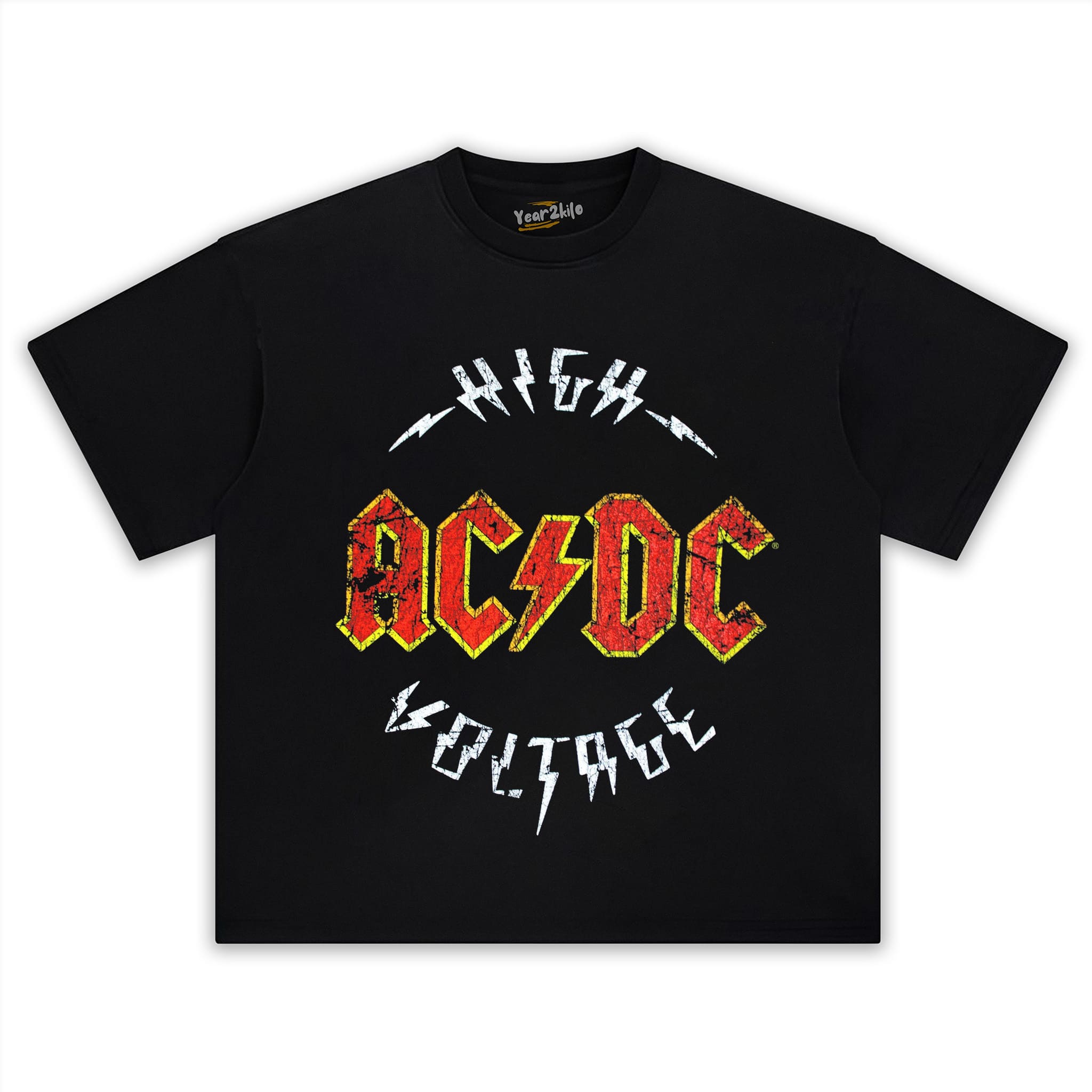 VINTAGE ACDC V3 TANK TOP & TEE & LONG SLEEVE & LAYERED LS & HOODIE