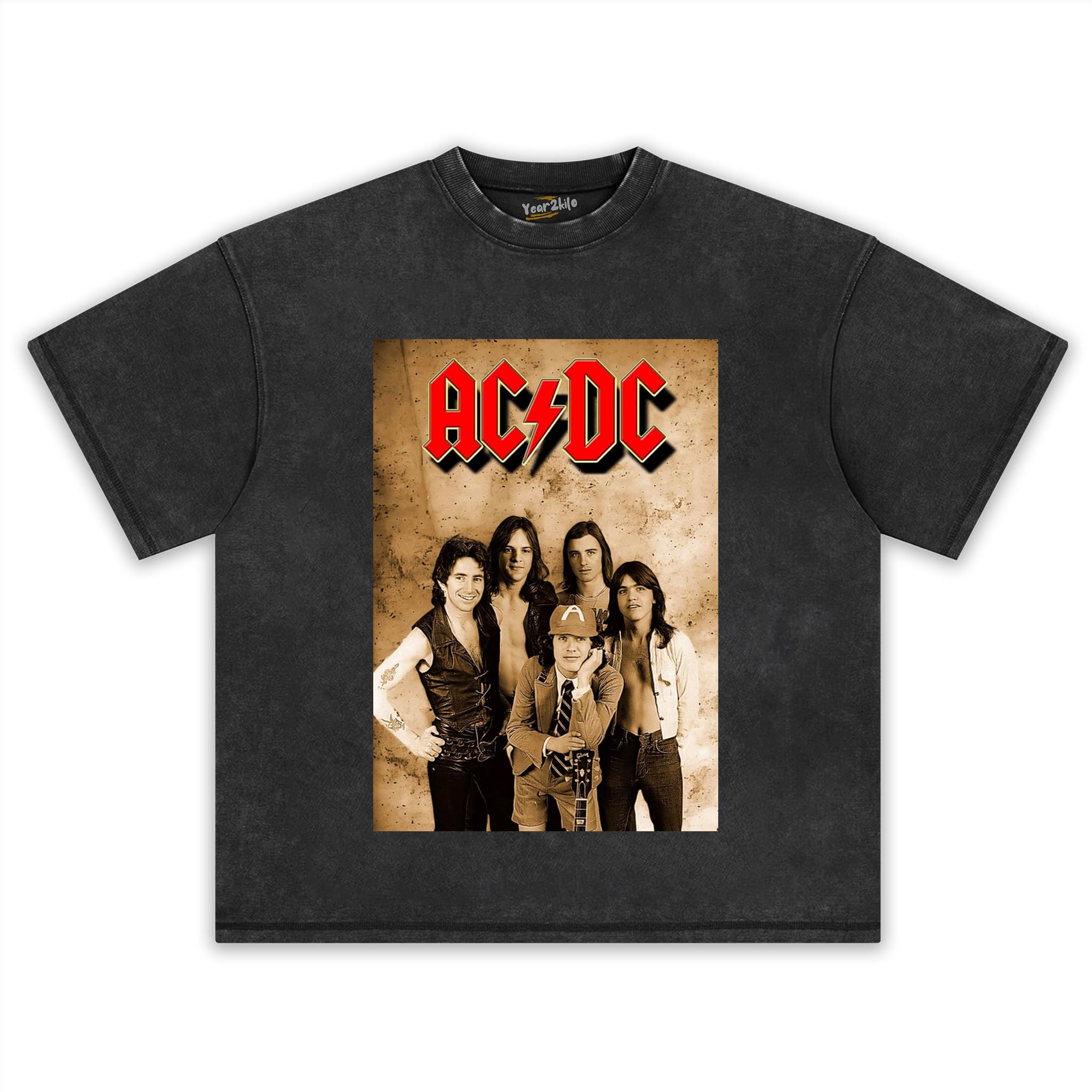 VINTAGE ACDC V4 TANK TOP & TEE & LONG SLEEVE & LAYERED LS & HOODIE