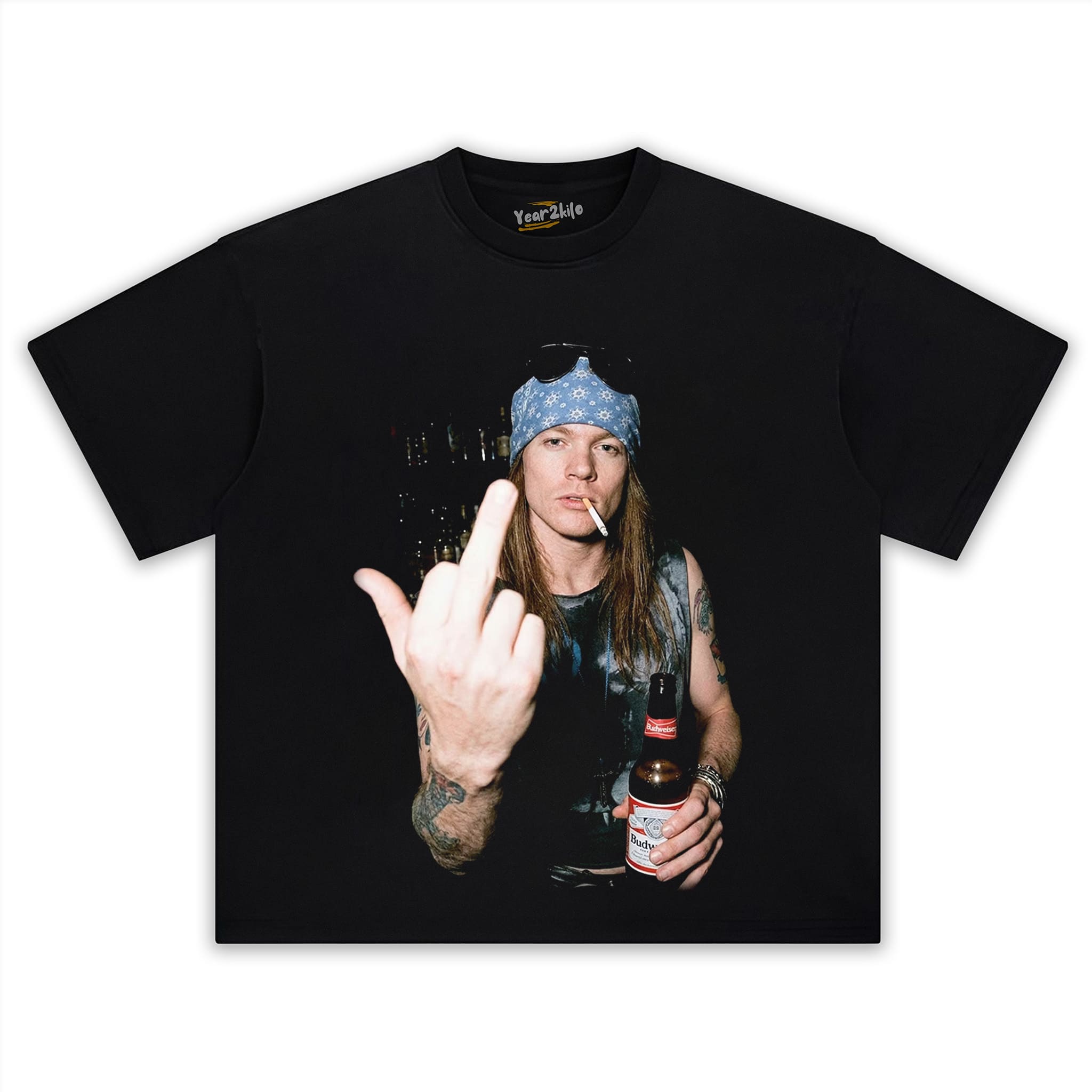 VINTAGE AXL ROSE TANK TOP & TEE & LONG SLEEVE & LAYERED LS & HOODIE