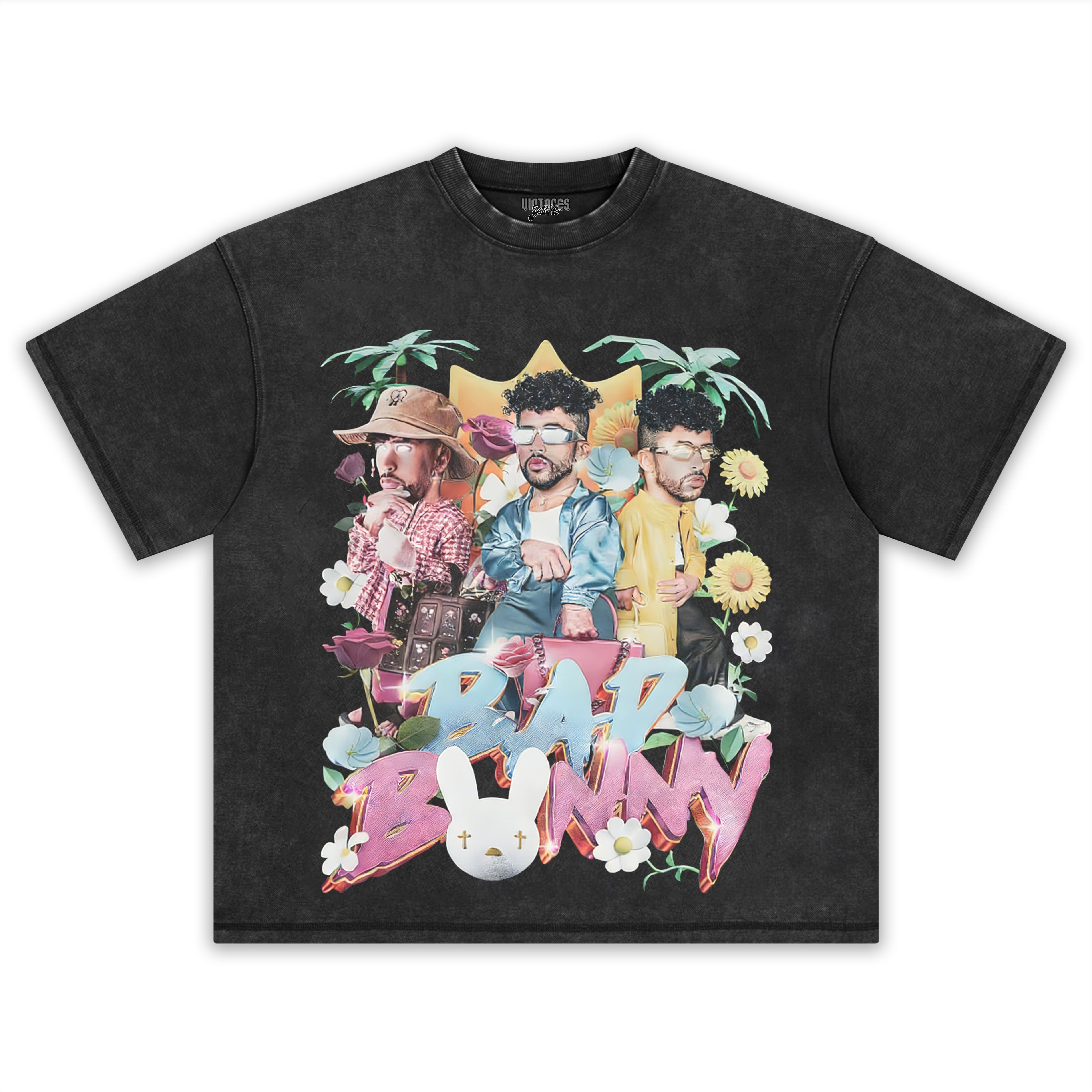 VINTAGE BAD BUNNY 2026 V2 TEE & LS & HOODIE