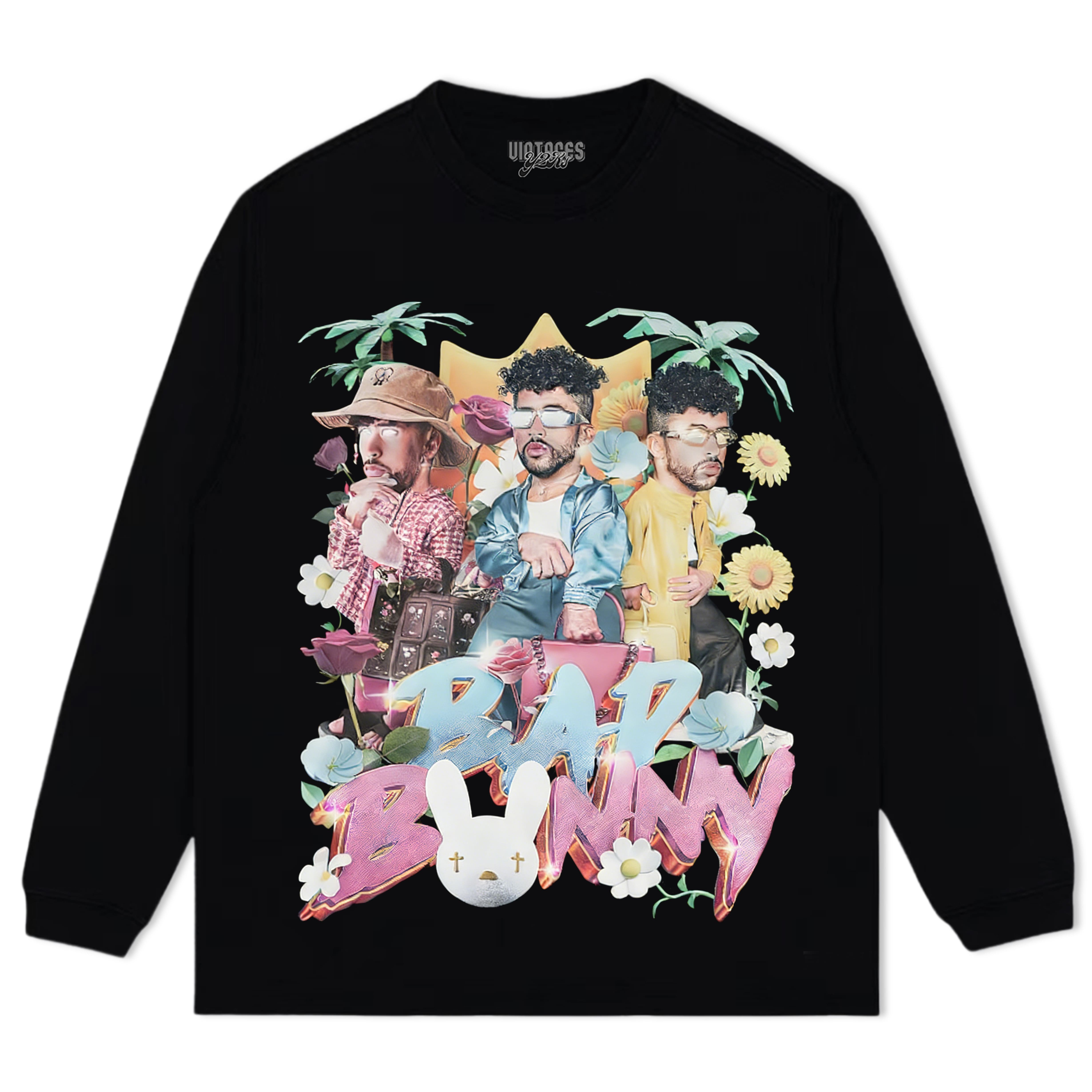 VINTAGE BAD BUNNY 2026 V2 TEE & LS & HOODIE