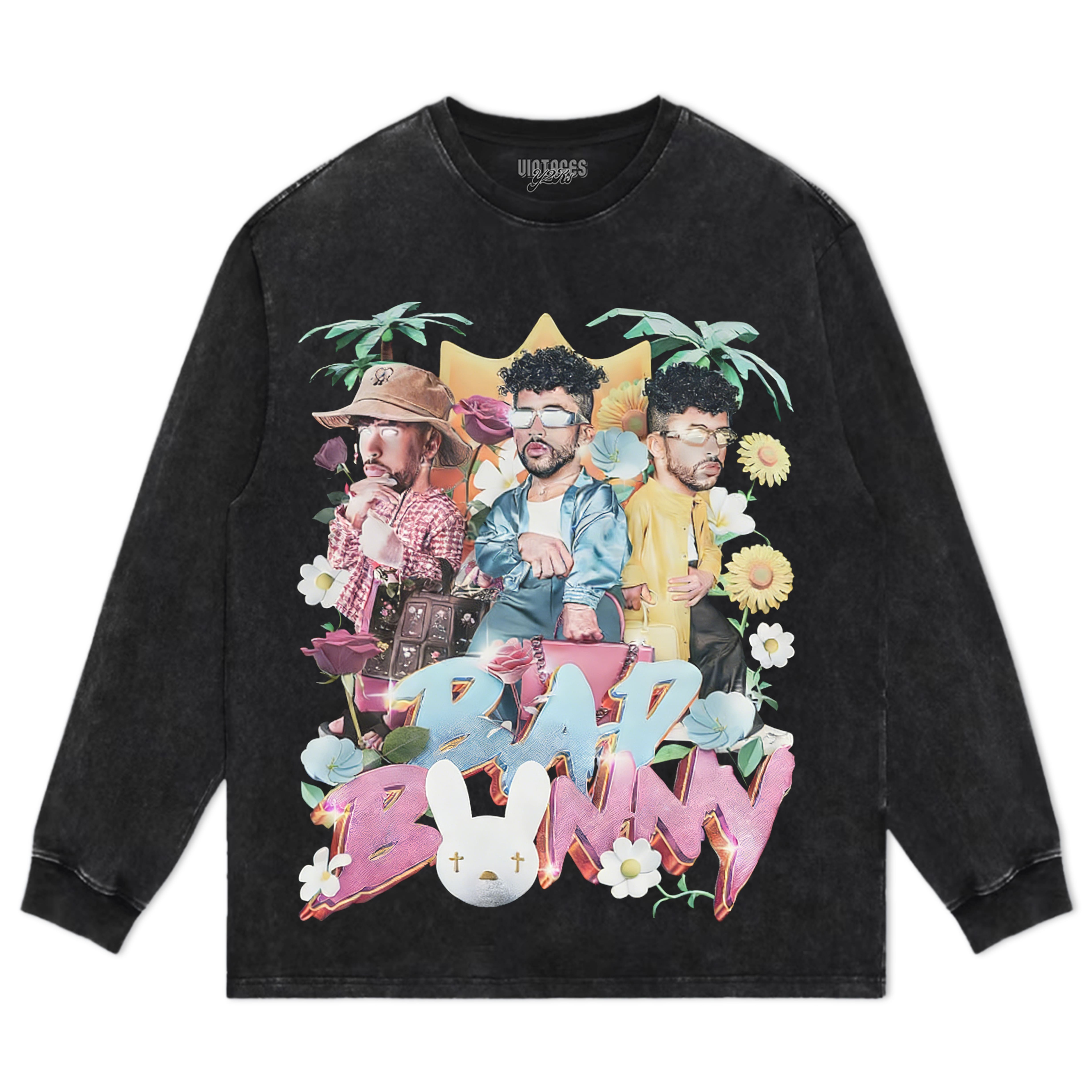 VINTAGE BAD BUNNY 2026 V2 TEE & LS & HOODIE