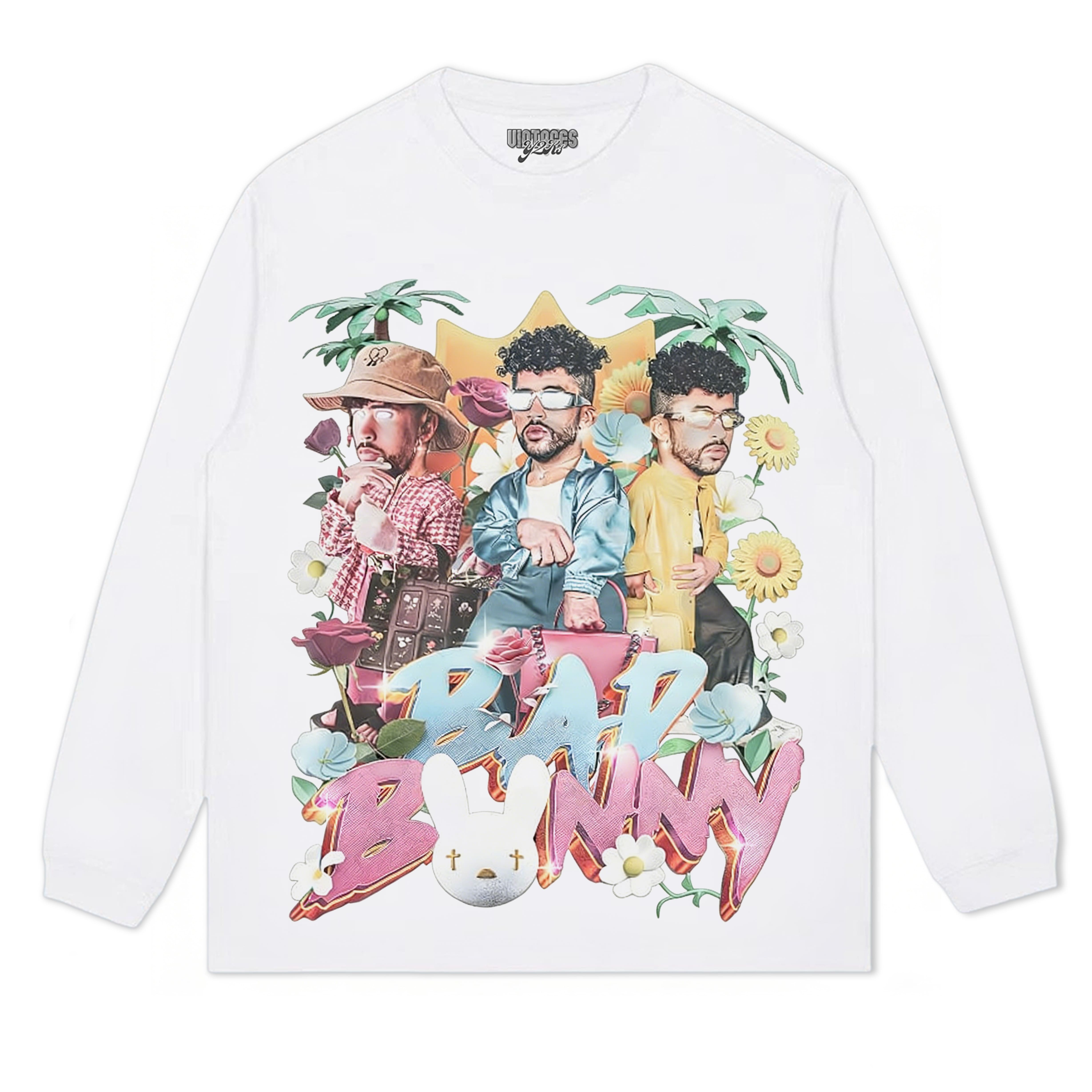 VINTAGE BAD BUNNY 2026 V2 TEE & LS & HOODIE