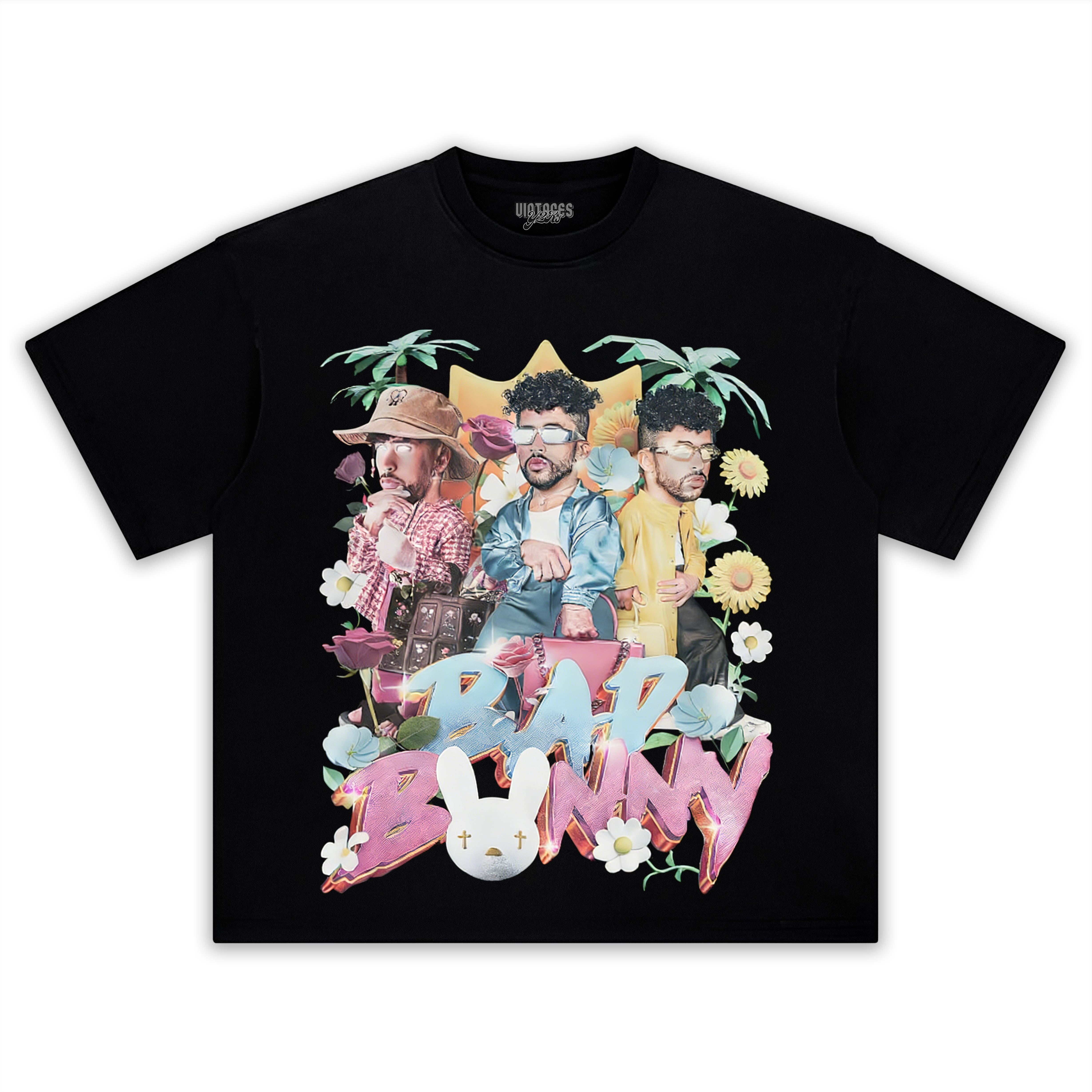 VINTAGE BAD BUNNY 2026 V2 TEE & LS & HOODIE