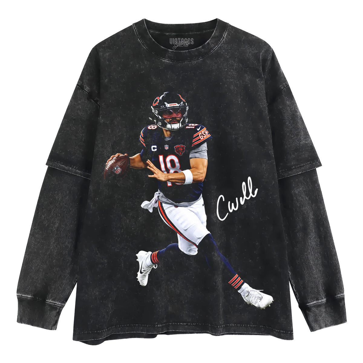 VINTAGE CALEB WILLIAMS FOOTBALL TANK TOP & TEE & LONG SLEEVE & LAYERED LS & HOODIE