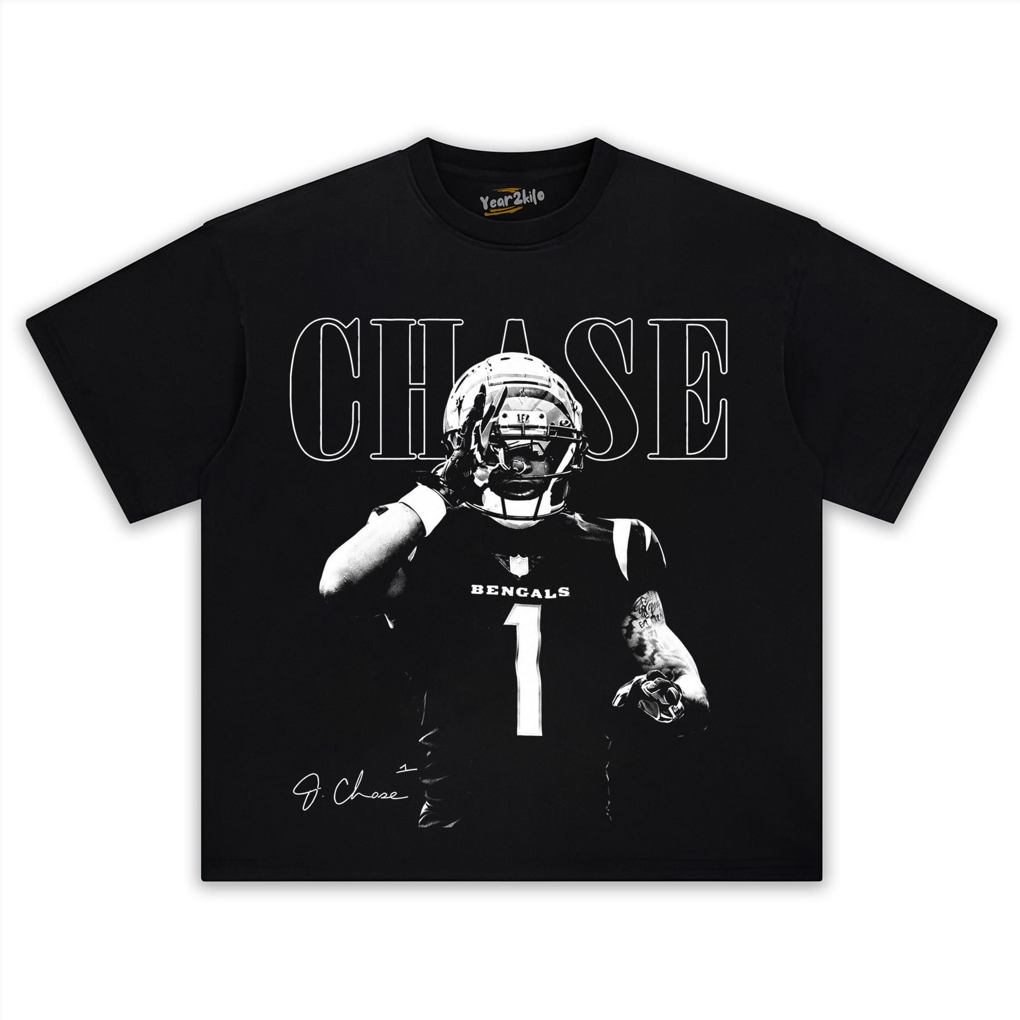VINTAGE JA’MARR CHASE TANK TOP & TEE & LONG SLEEVE & LAYERED LS & HOODIE