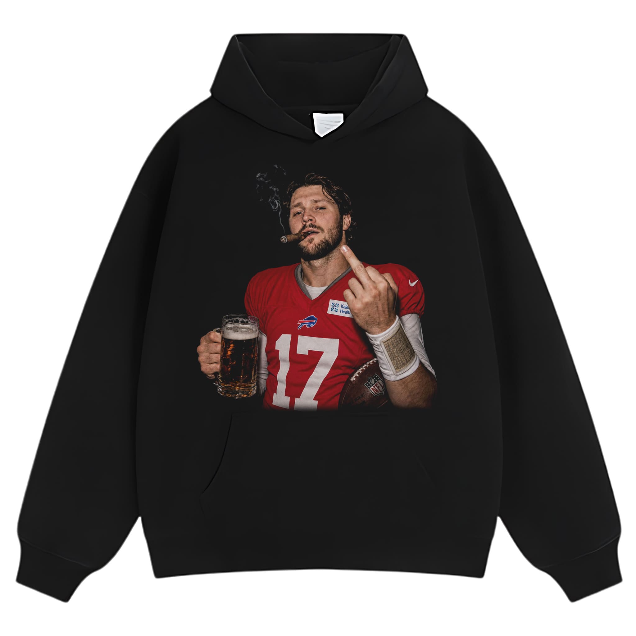 VINTAGE JOSH ALLEN FLIPPING THE BIRD MEME V3 TANK TOP & TEE & LONG SLEEVE & LAYERED LS & HOODIE