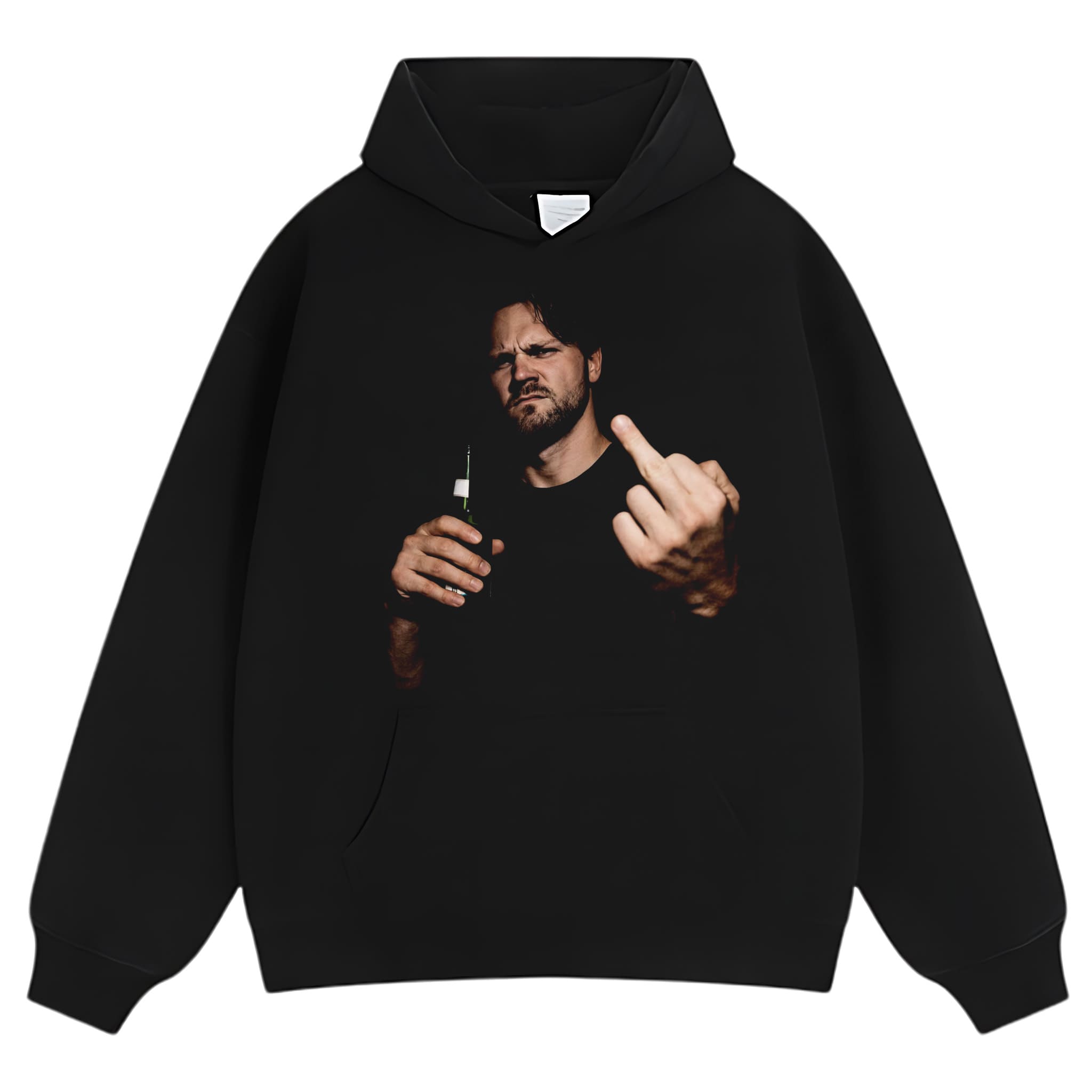 VINTAGE JOSH ALLEN FLIPPING THE BIRD MEME V4 TANK TOP & TEE & LONG SLEEVE & LAYERED LS & HOODIE