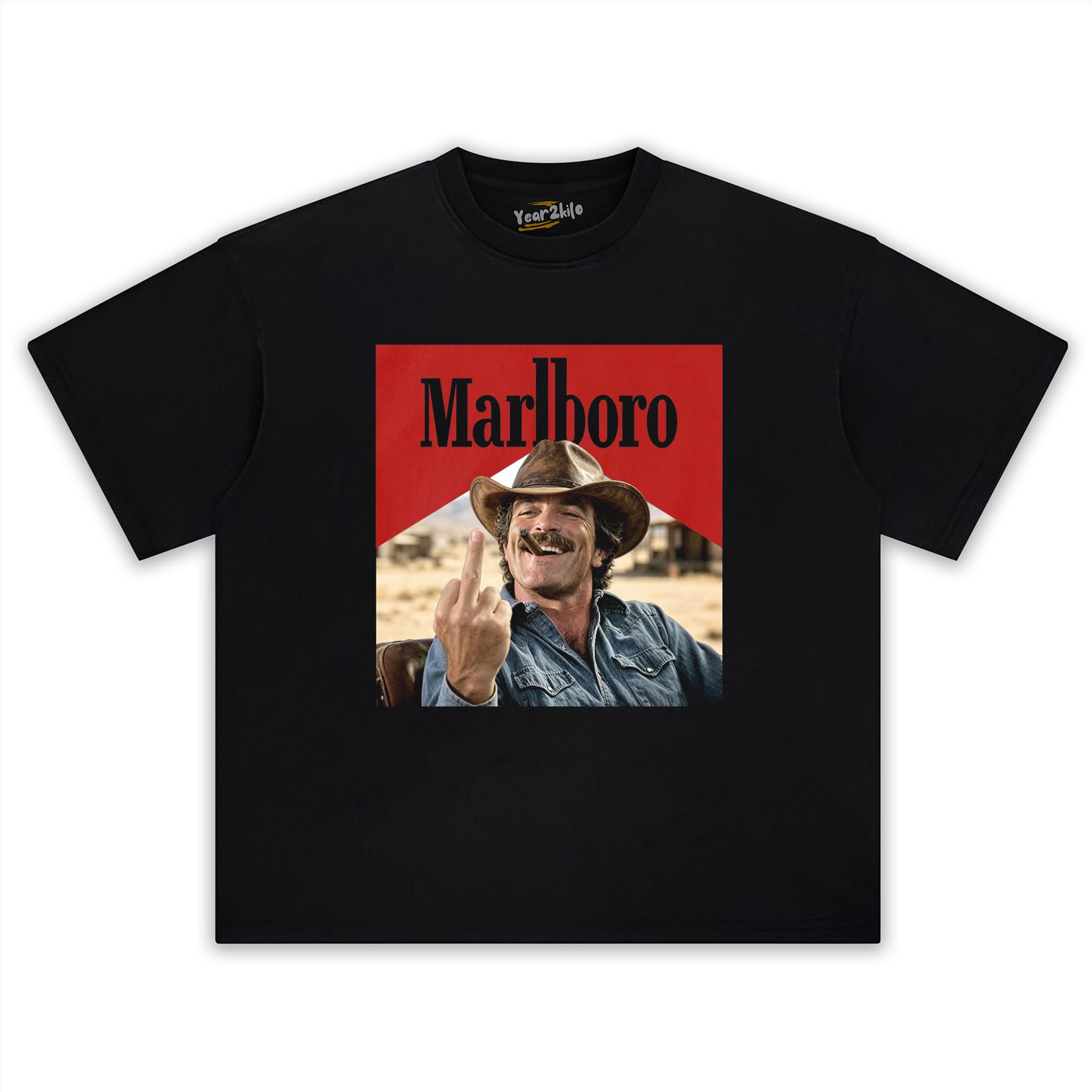 VINTAGE MARLBORO COWBOY CLASSIC V1 TANK TOP & TEE & LONG SLEEVE & LAYERED LS & HOODIE