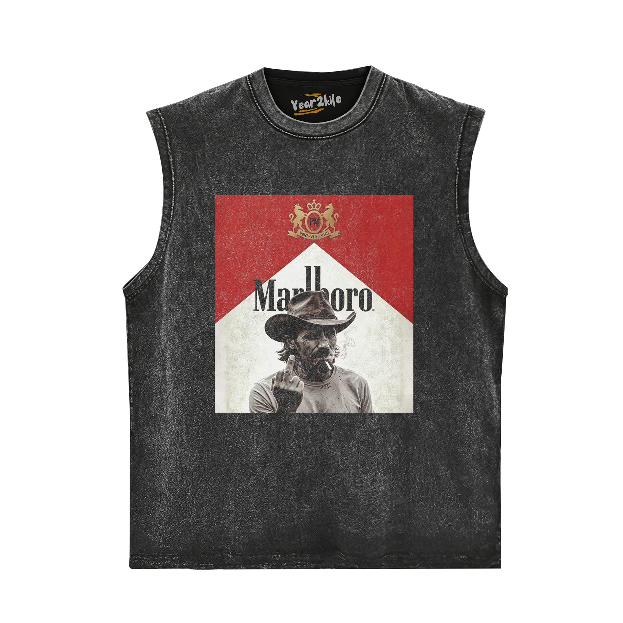 VINTAGE MARLBORO COWBOY CLASSIC V4 TANK TOP & TEE & LONG SLEEVE & LAYERED LS & HOODIE