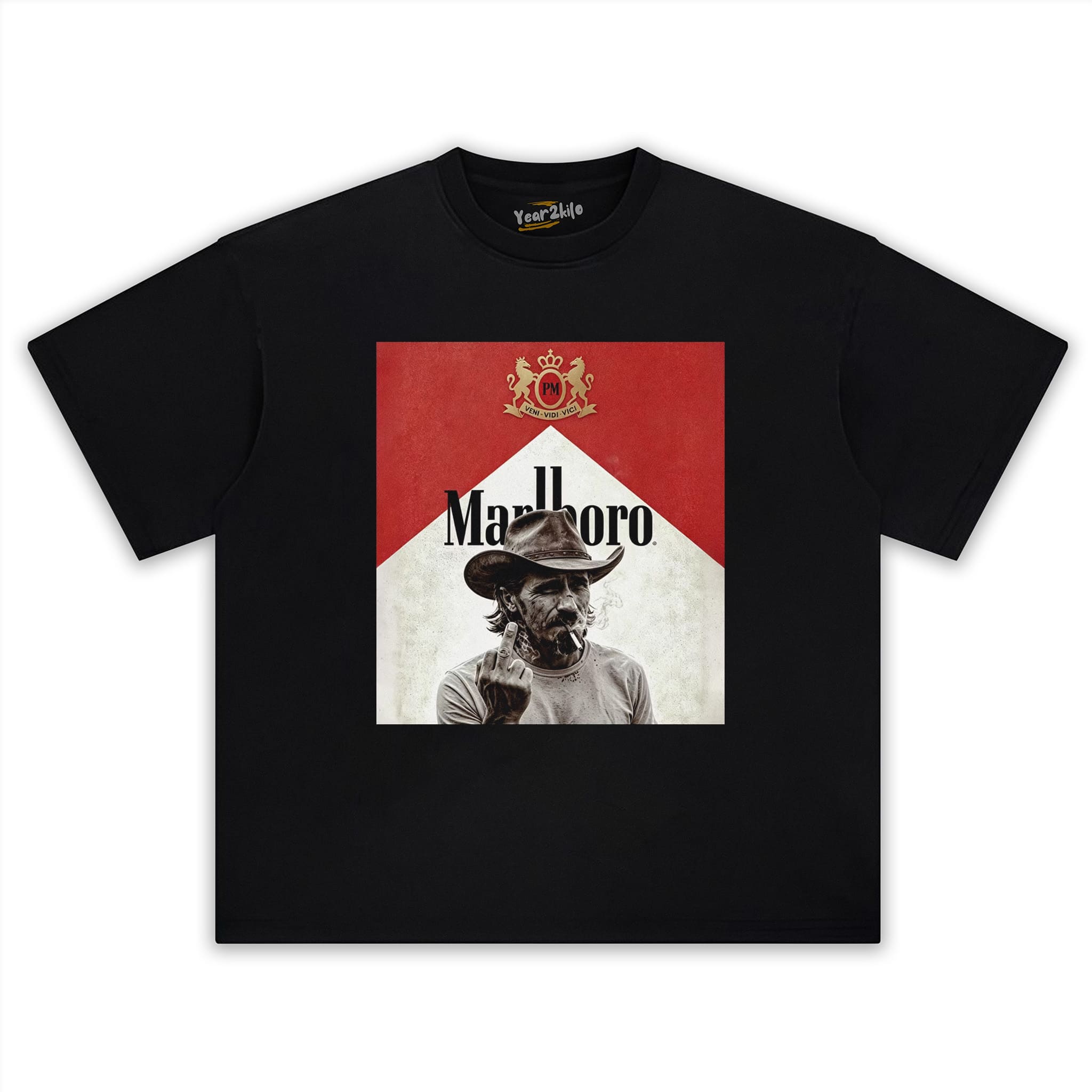 VINTAGE MARLBORO COWBOY CLASSIC V4 TANK TOP & TEE & LONG SLEEVE & LAYERED LS & HOODIE