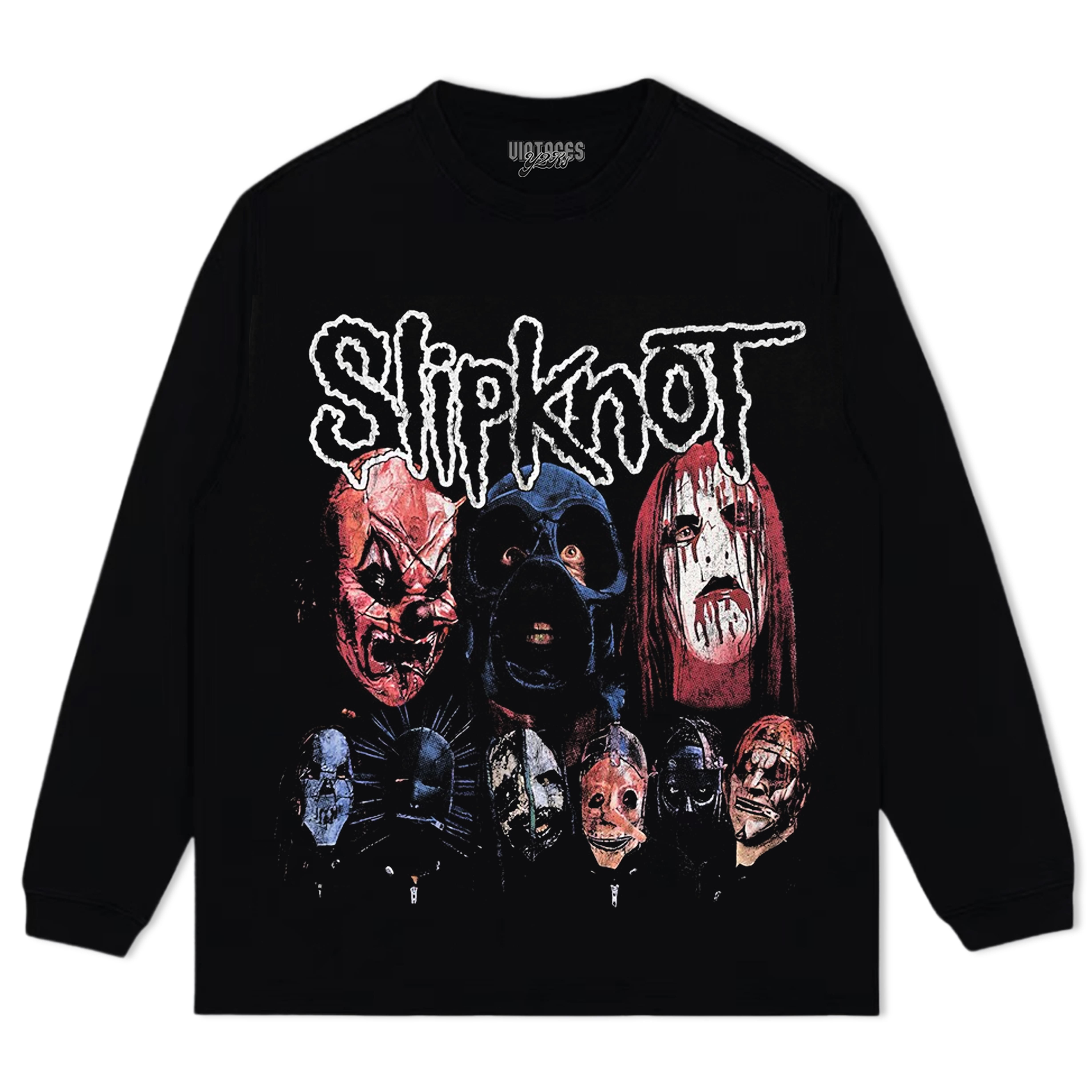 VINTAGE Y2K SLIPKNOT TEE & LS & HOODIE