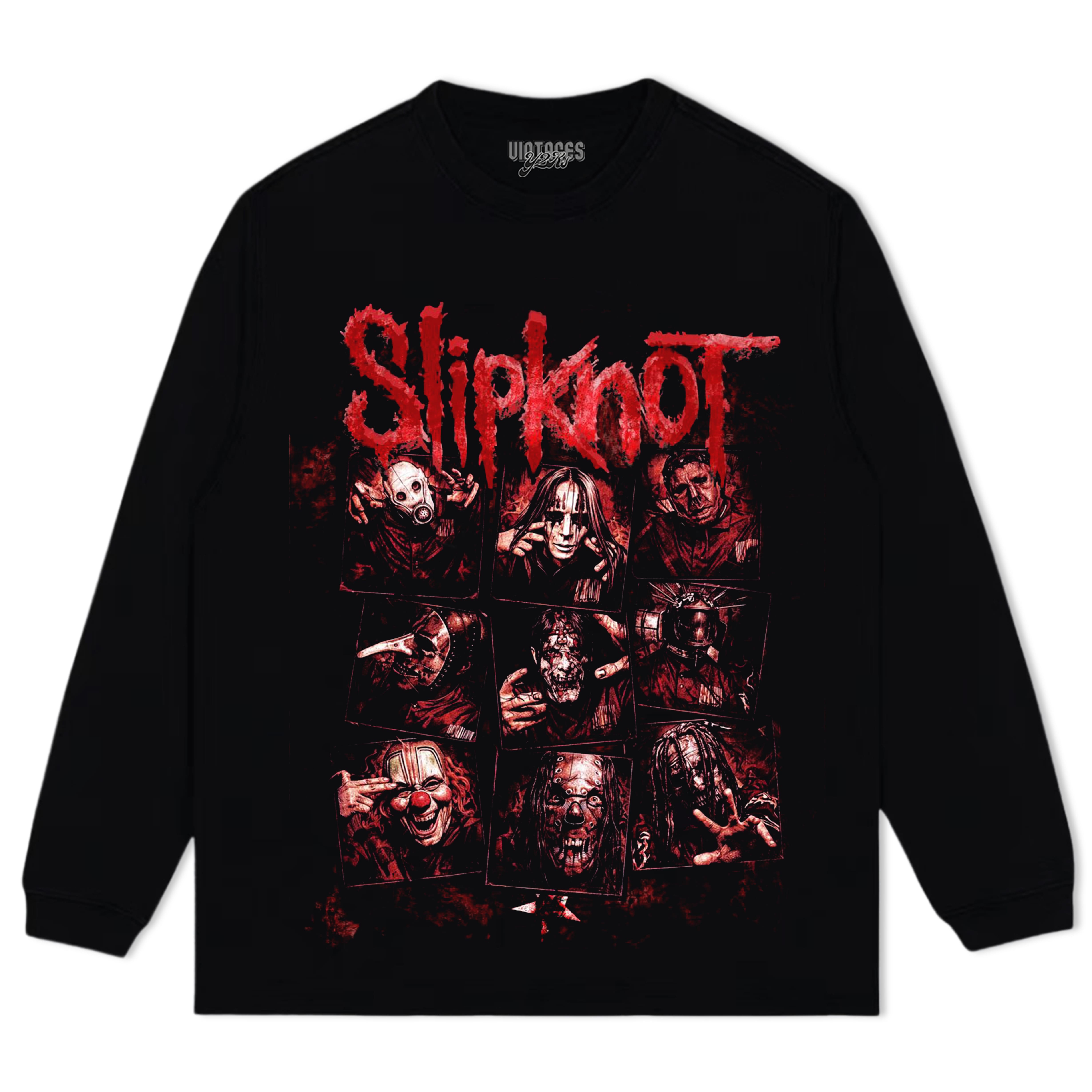 VINTAGE Y2K SLIPKNOT V2 TEE & LS & HOODIE