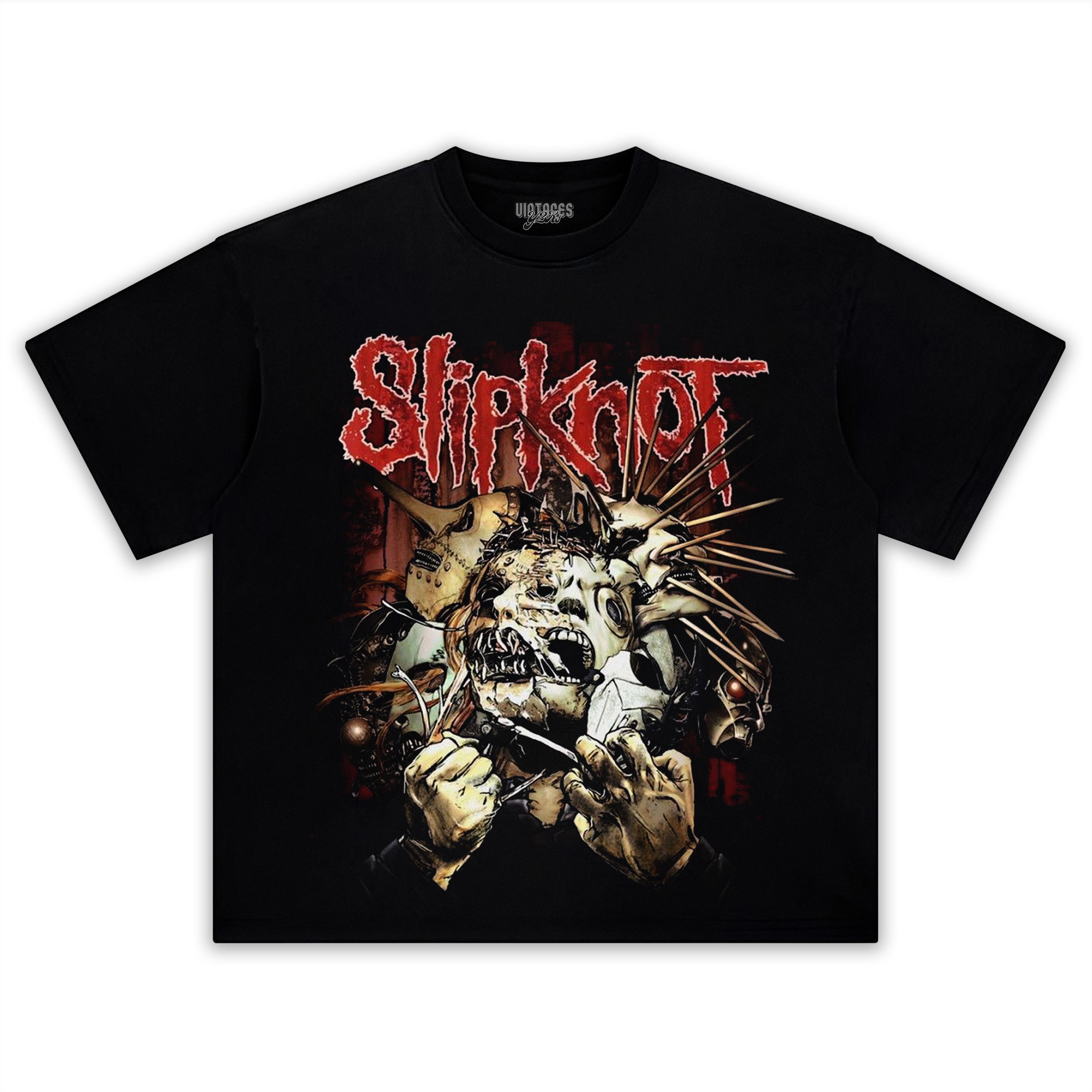 VINTAGE Y2K SLIPKNOT V3 TEE & LS & HOODIE