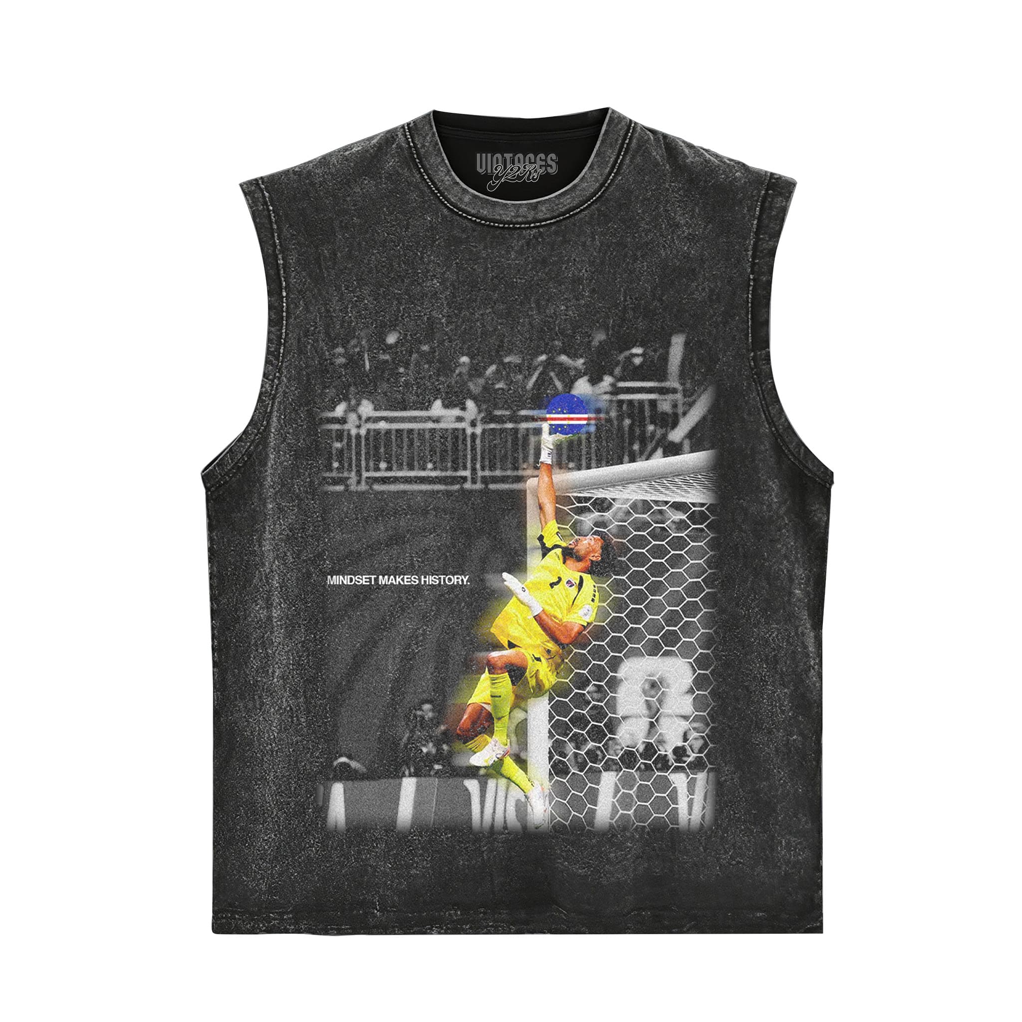 VOZINHA CAPE VERDEAN GOALKEEPER V6 TANK TOP & TEE & LONG SLEEVE & LAYERED LS & HOODIE