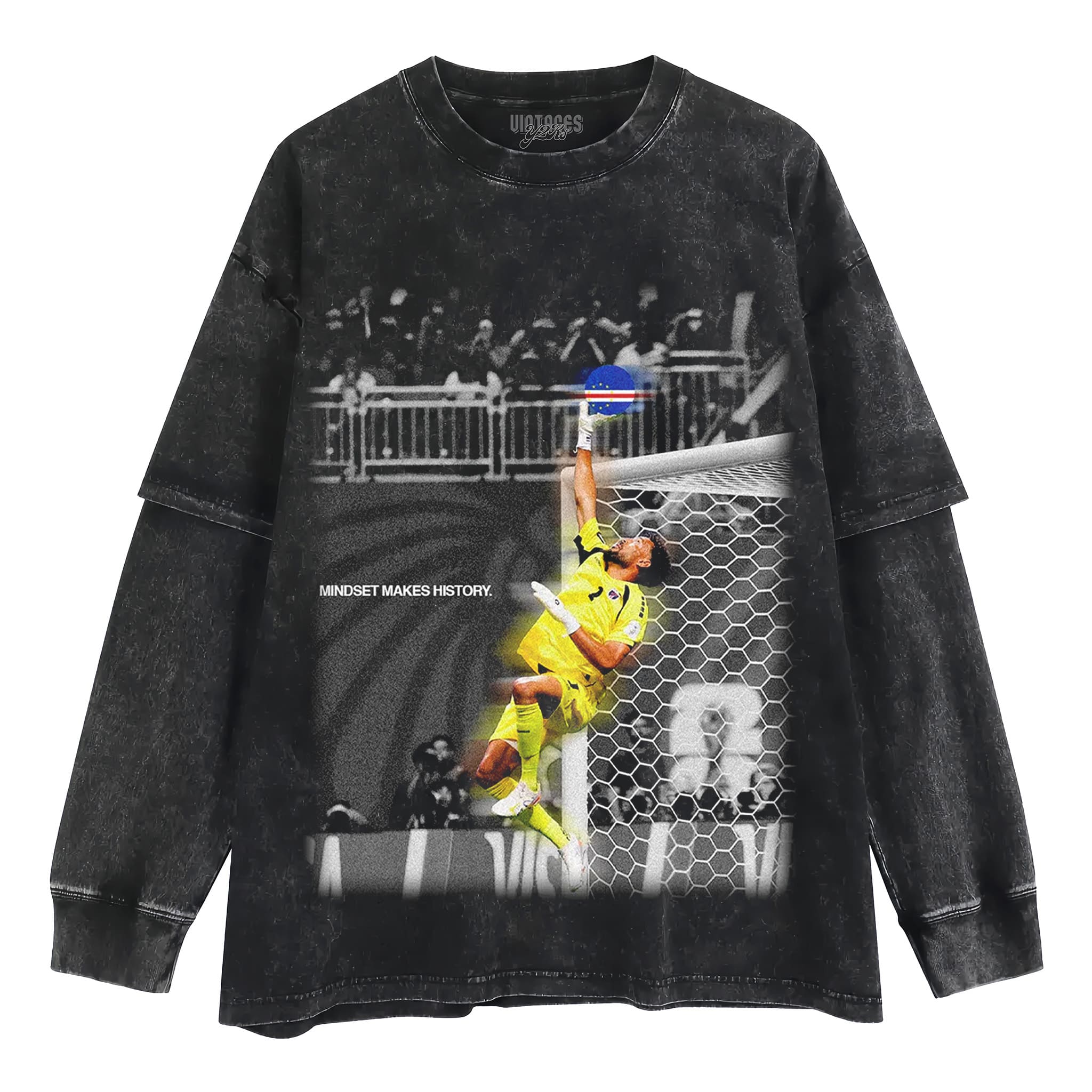 VOZINHA CAPE VERDEAN GOALKEEPER V6 TANK TOP & TEE & LONG SLEEVE & LAYERED LS & HOODIE