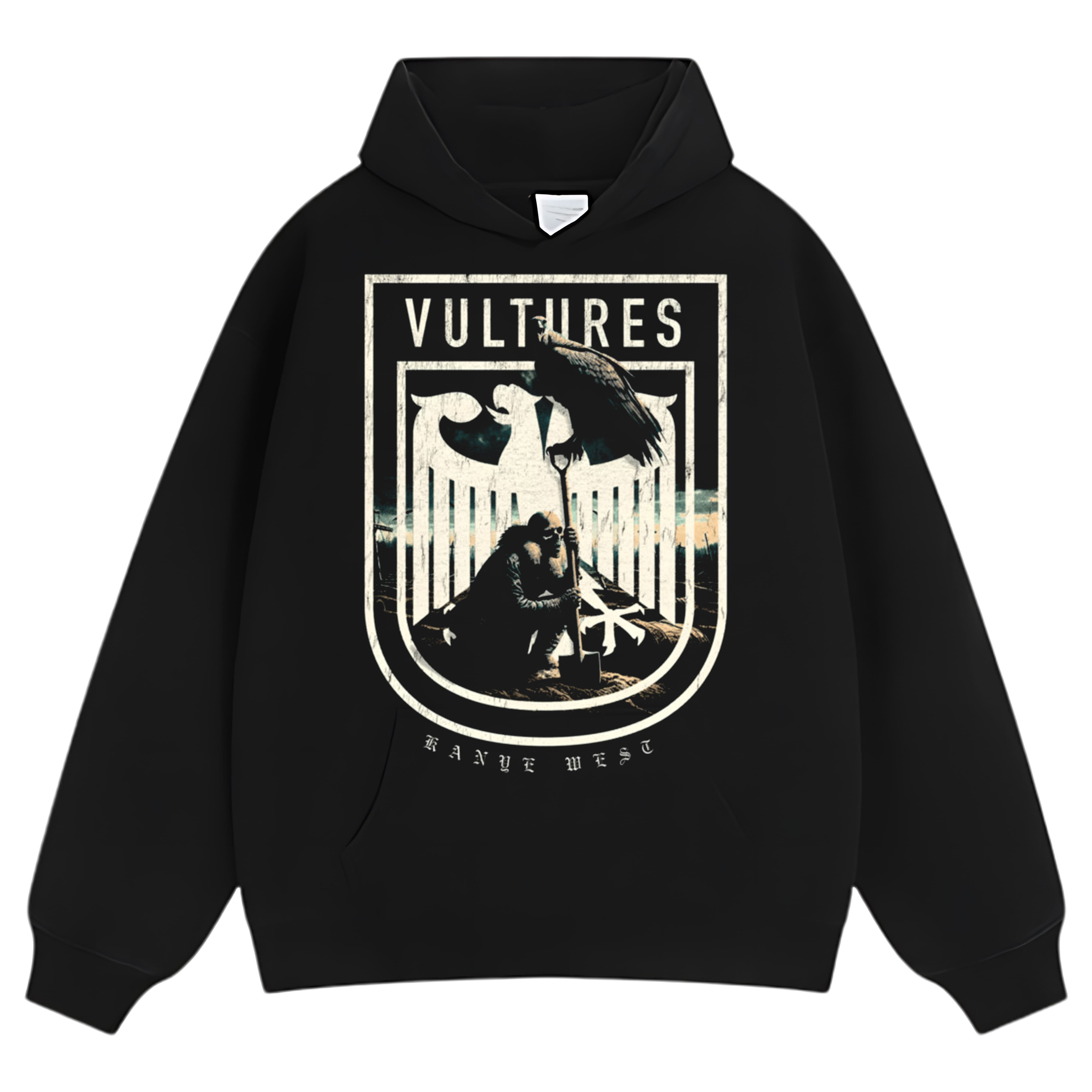 VULTURES KANYE WEST TEE & LS & HOODIE