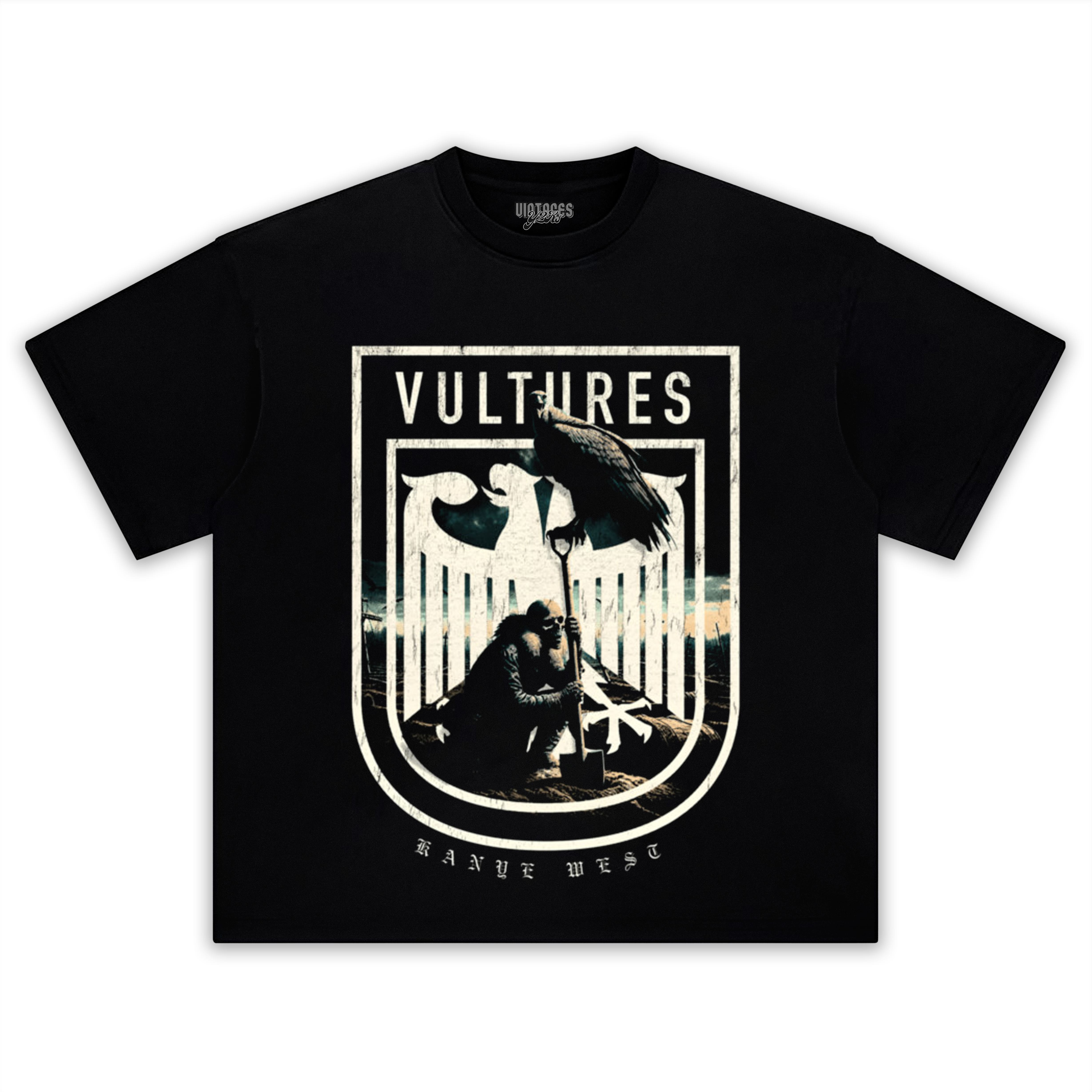 VULTURES KANYE WEST TEE & LS & HOODIE