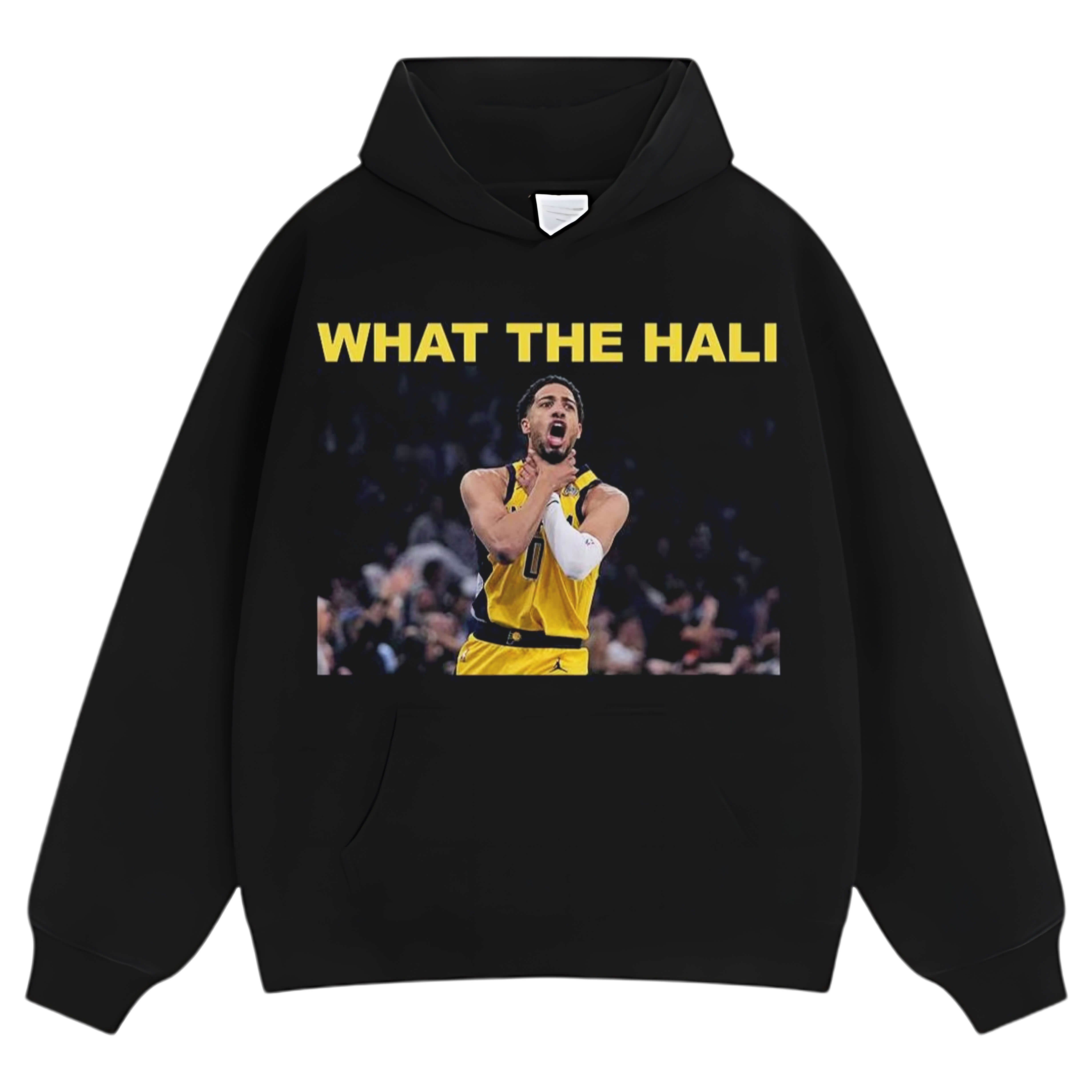 WHAT THE HALI & TYRESE HALIBURTON TEE & LS & HOODIE
