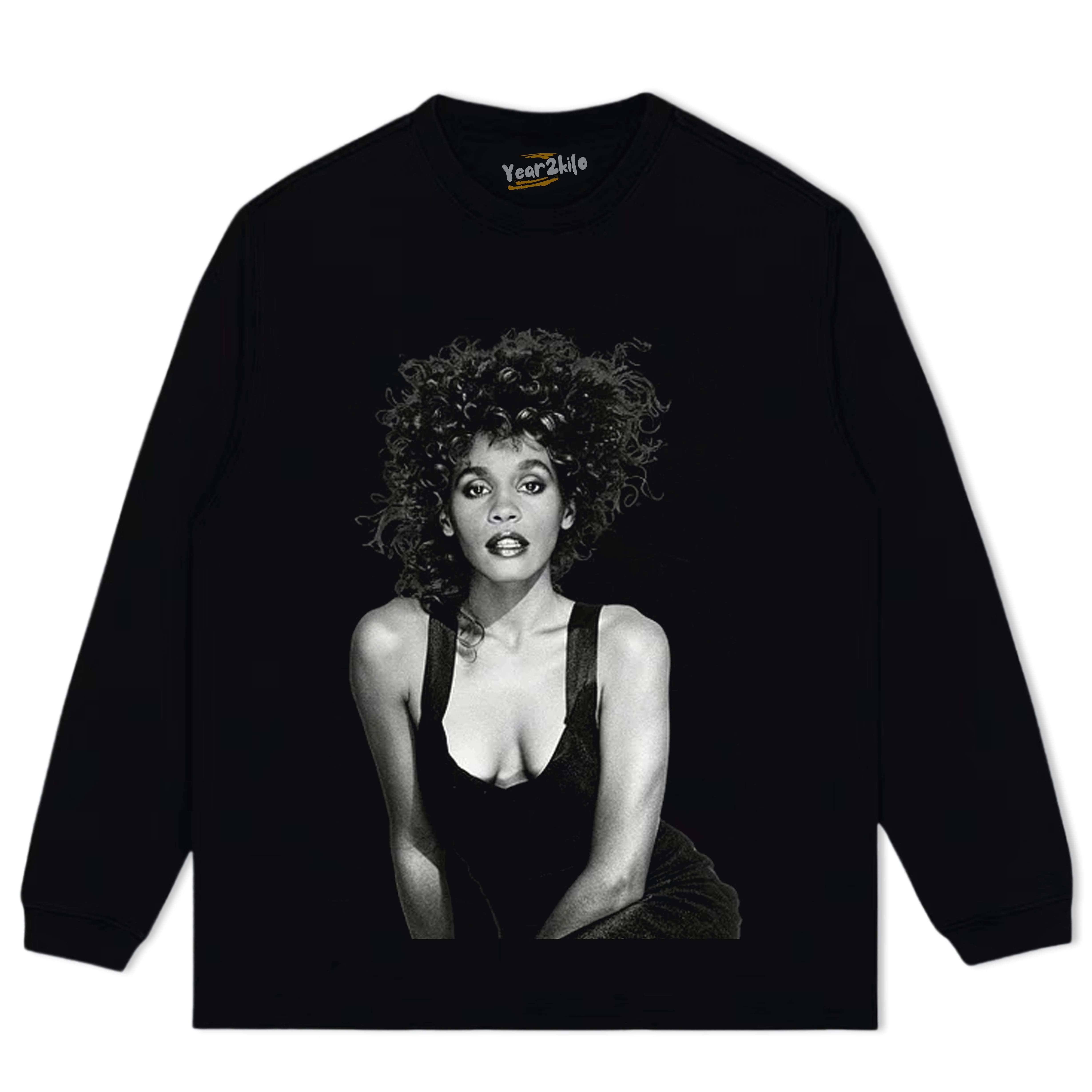 WHITNEY HOUSTON TANK TOP & TEE & LONG SLEEVE & LAYERED LS & HOODIE