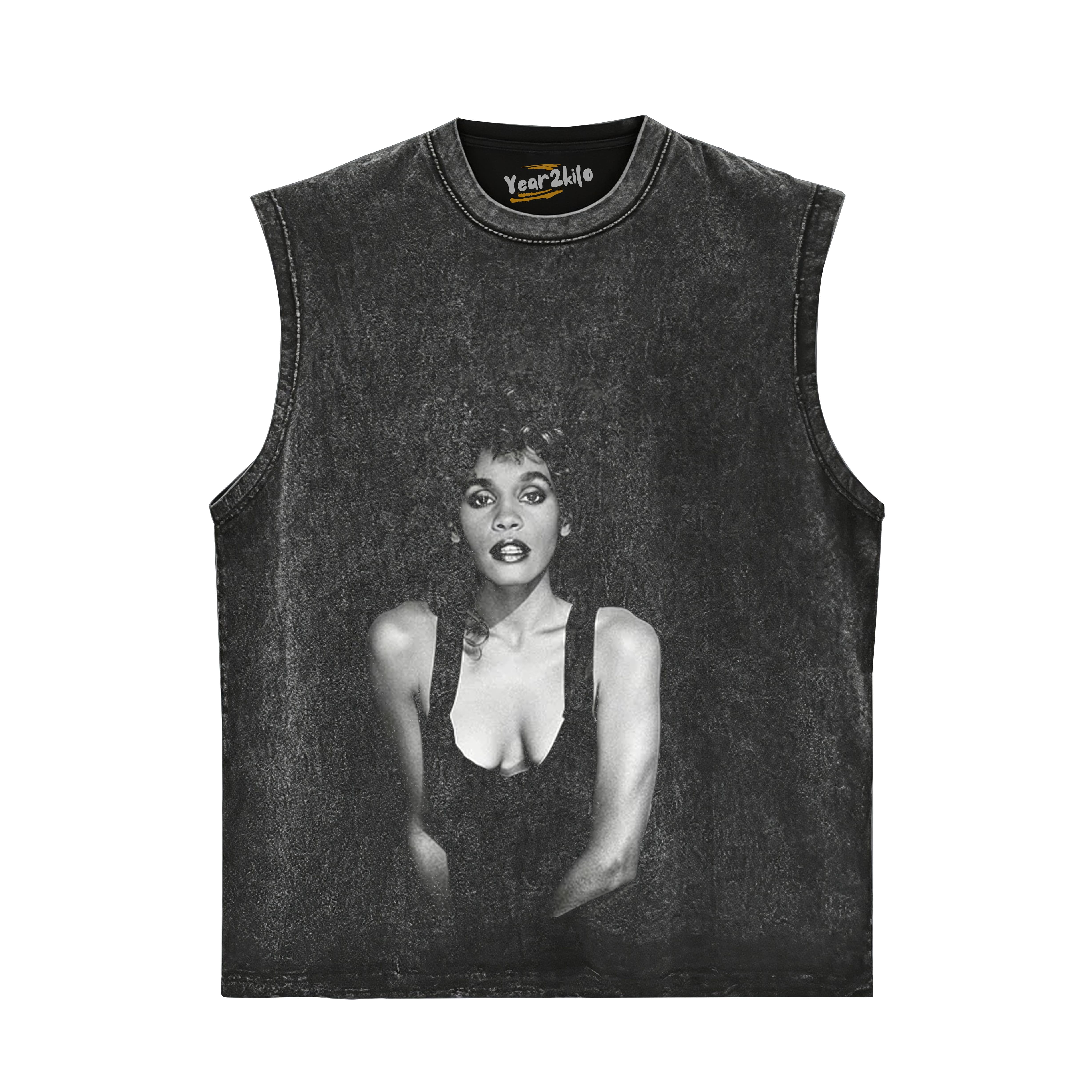 WHITNEY HOUSTON TANK TOP & TEE & LONG SLEEVE & LAYERED LS & HOODIE