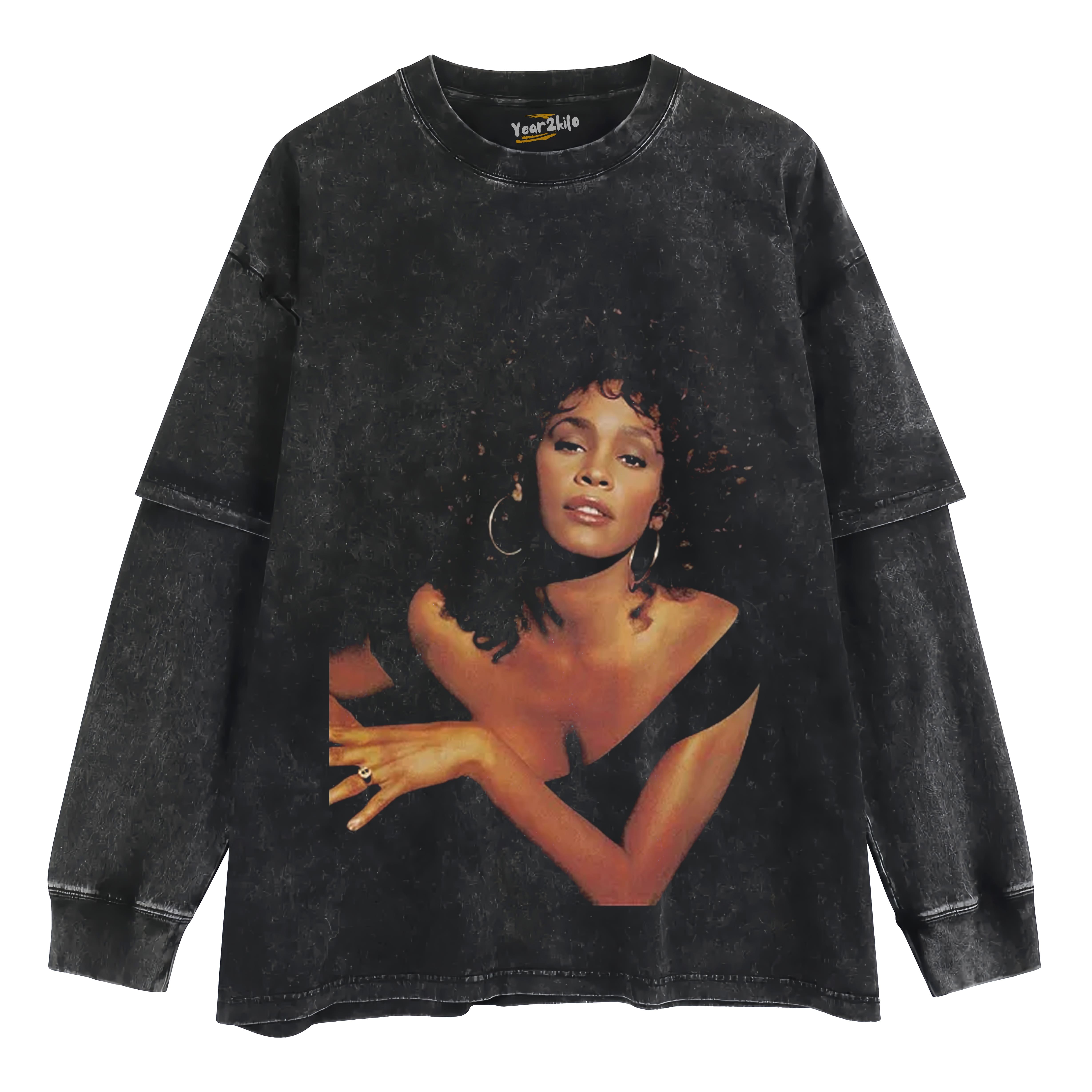 WHITNEY HOUSTON V2 TANK TOP & TEE & LONG SLEEVE & LAYERED LS & HOODIE