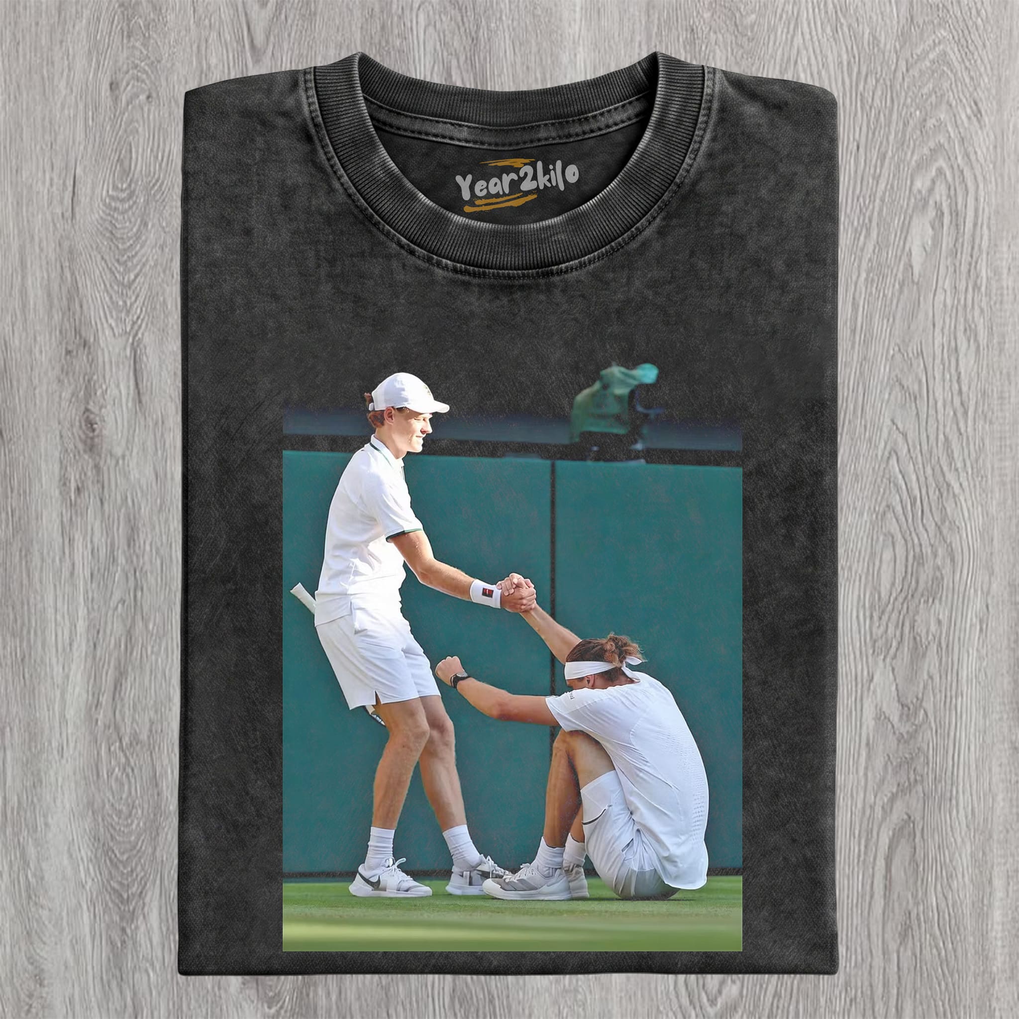 WIMBLEDON 2026 MEN'S SINGLES JANNIK SINNER & ALEXANDER ZVEREV TENNIS TANK TOP & TEE & LONG SLEEVE & LAYERED LS & HOODIE