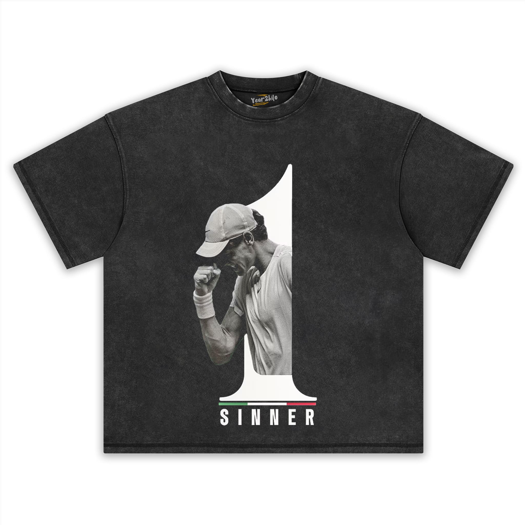 WIMBLEDON 2026 MEN'S SINGLES CHAMPION ITALY JANNIK SINNER TENNIS V2 TANK TOP & TEE & LONG SLEEVE & LAYERED LS & HOODIE